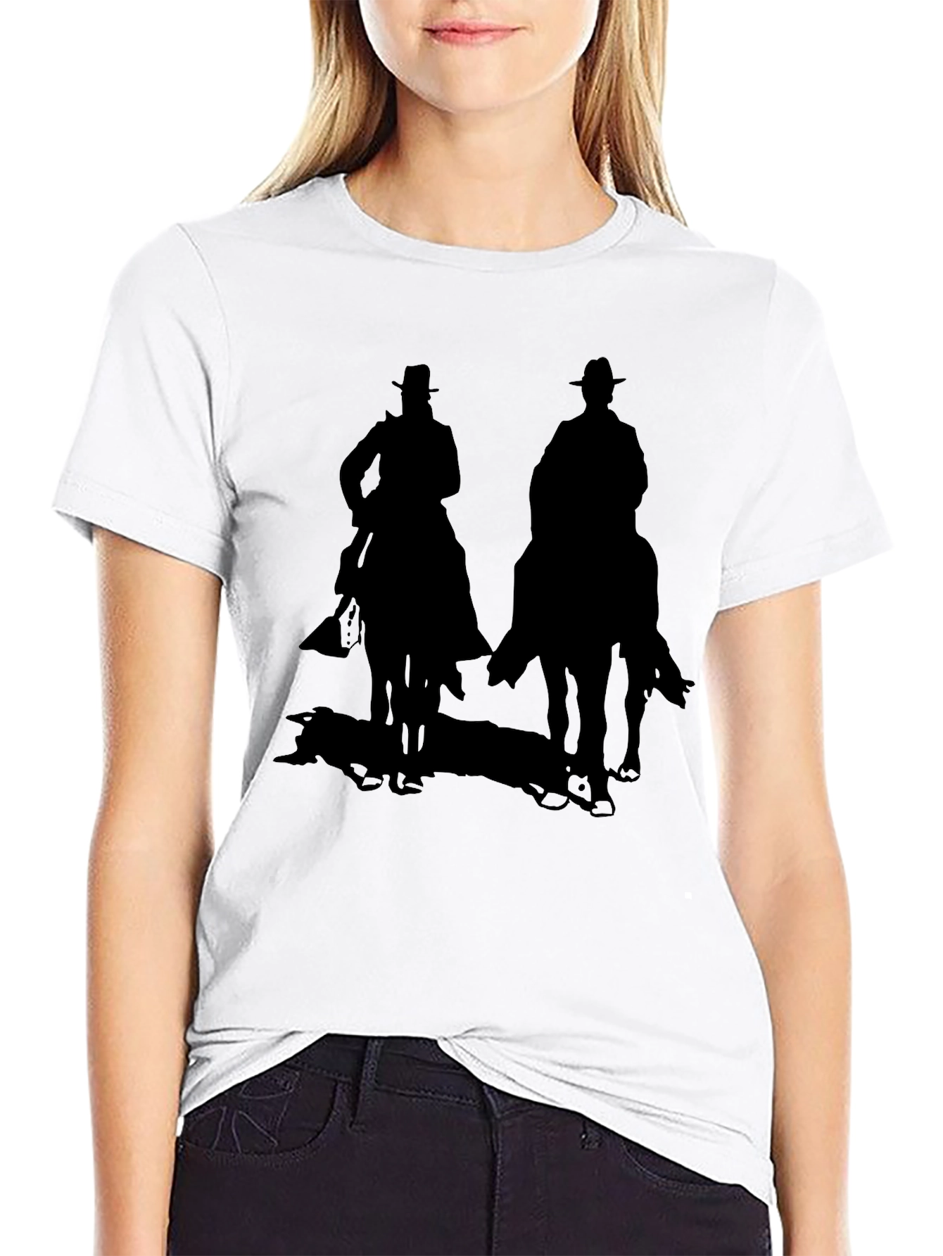 Western Silhouette Graphic T-Shirt
