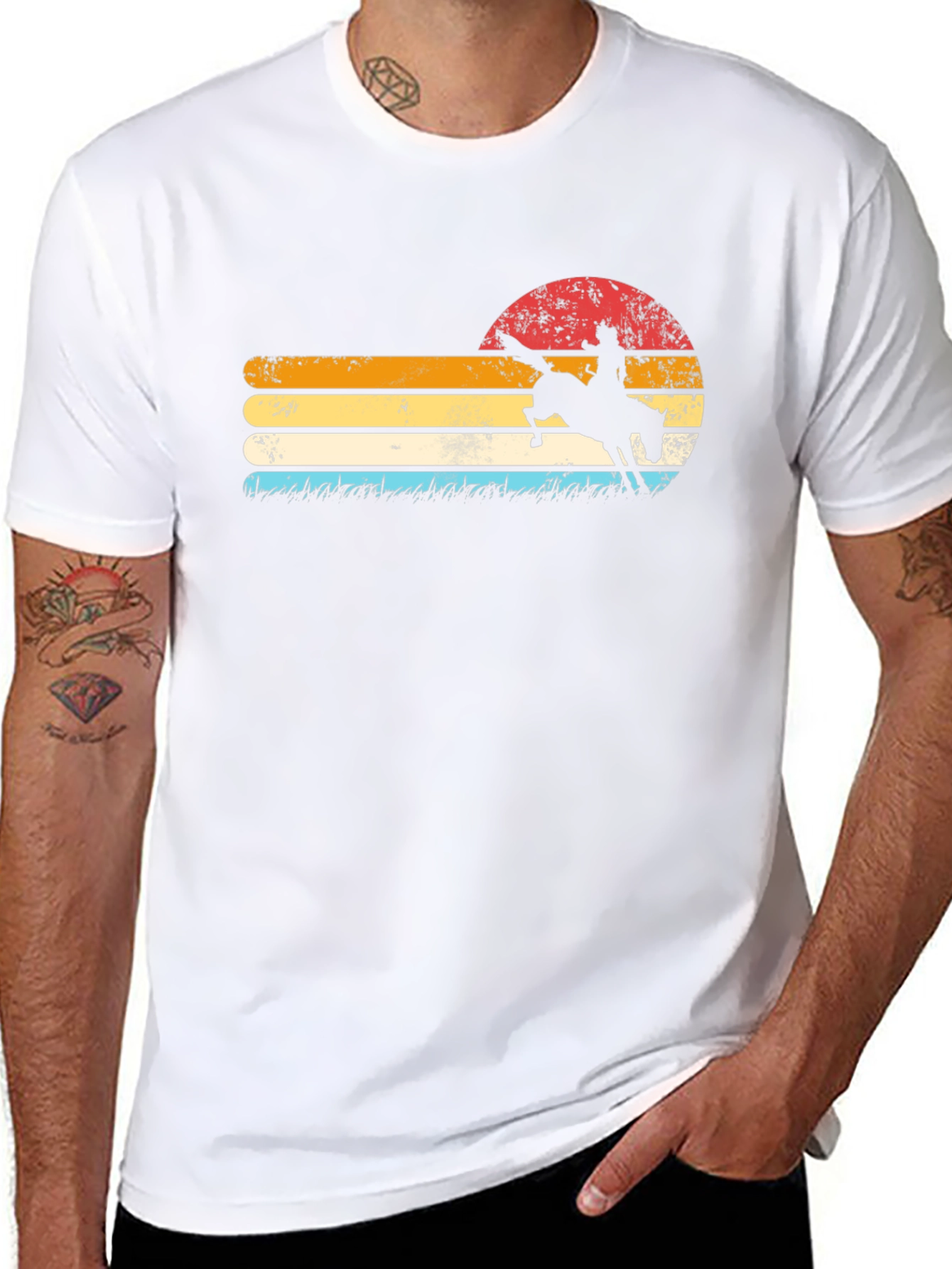 Cowboy Sunset Graphic Tee
