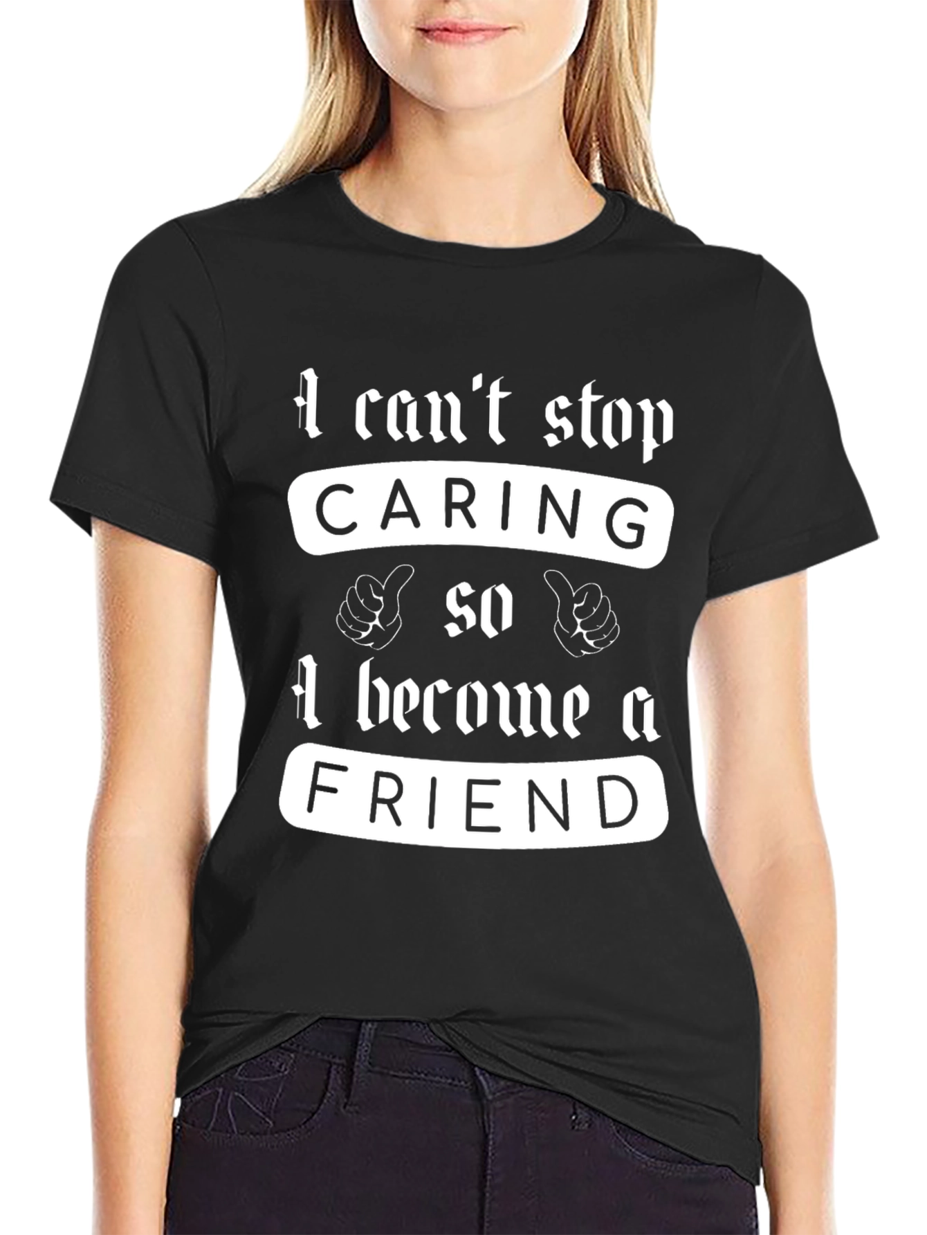 Caring Friend Graphic T-Shirt