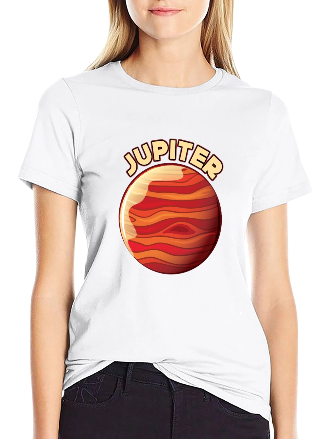 Jupiter Graphic Tee - Space Planet T-Shirt