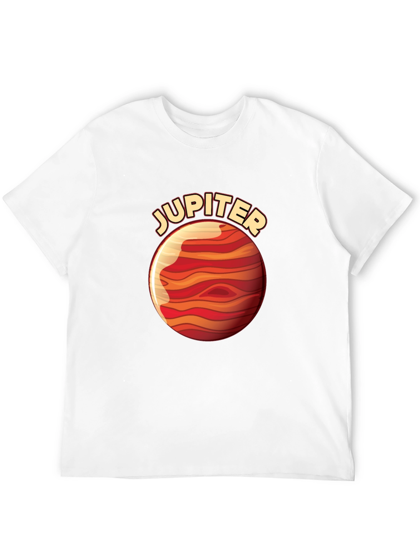Jupiter Graphic Tee - Space Planet T-Shirt