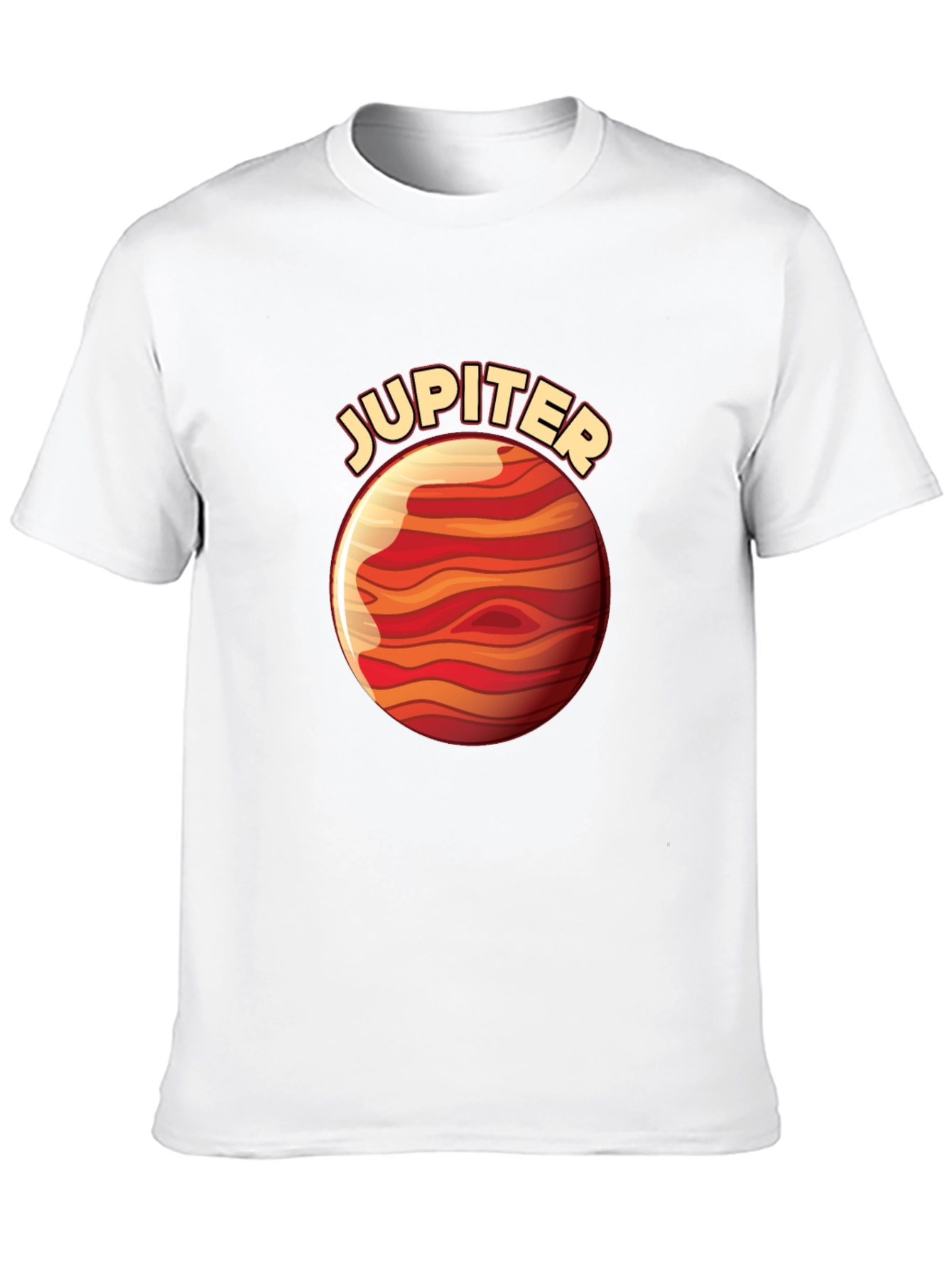 Jupiter Graphic Tee - Space Planet T-Shirt