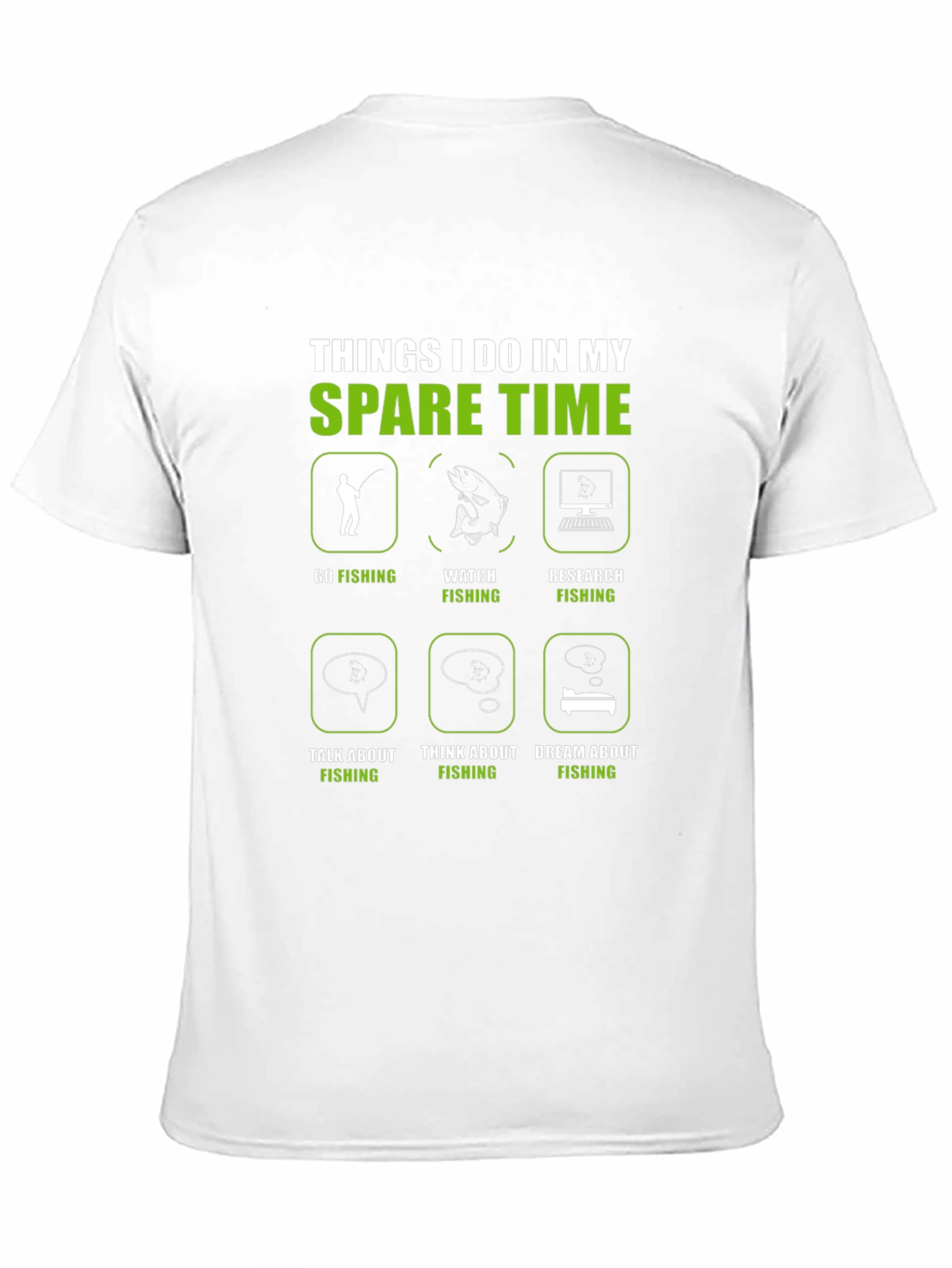 Fishing Spare Time Graphic Tee