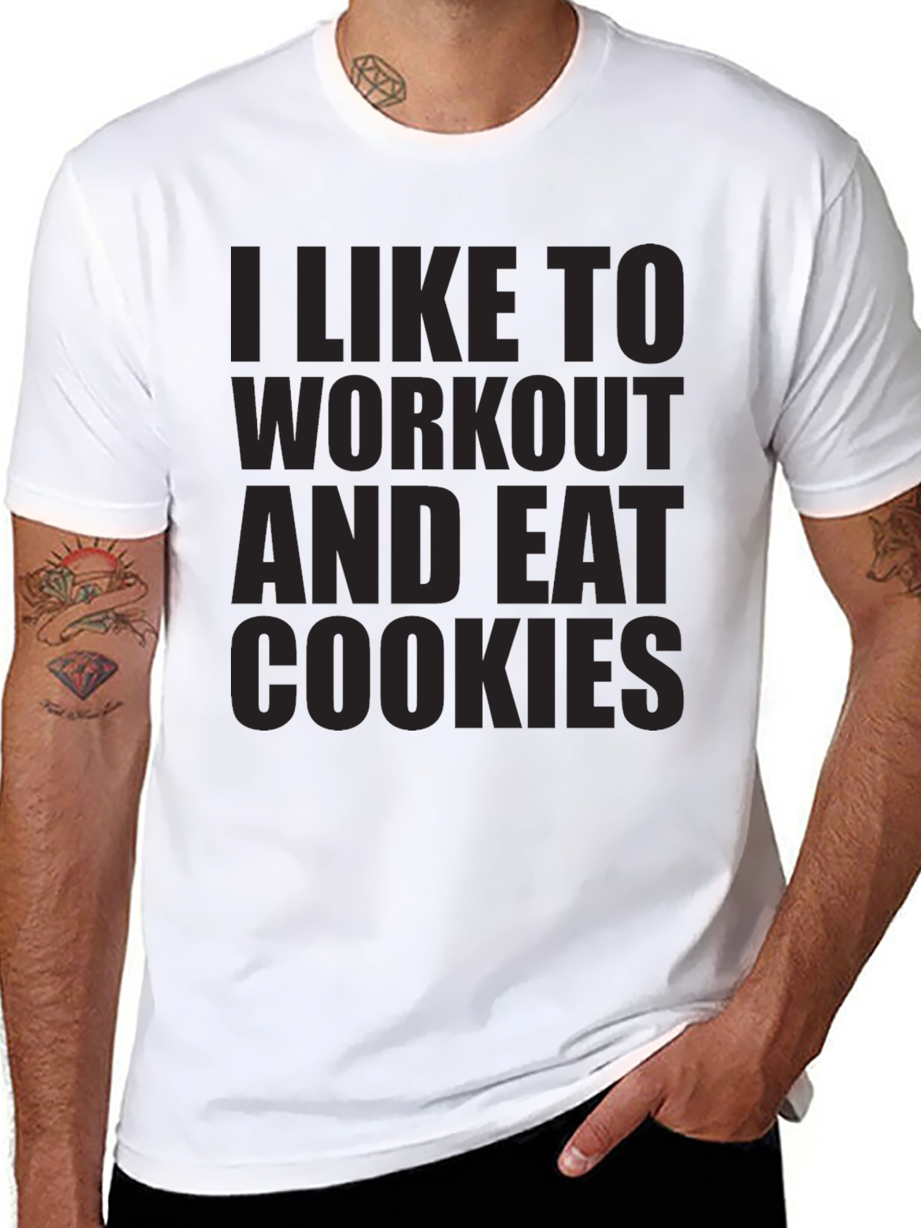 Workout & Cookies Graphic Tee
