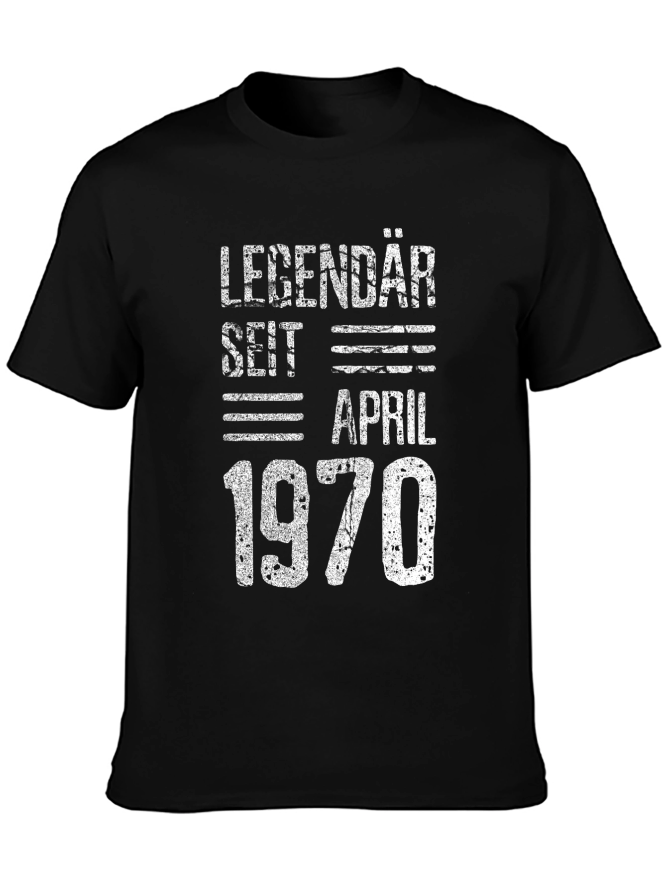 Legendary Since April 1970 Black T-Shirt