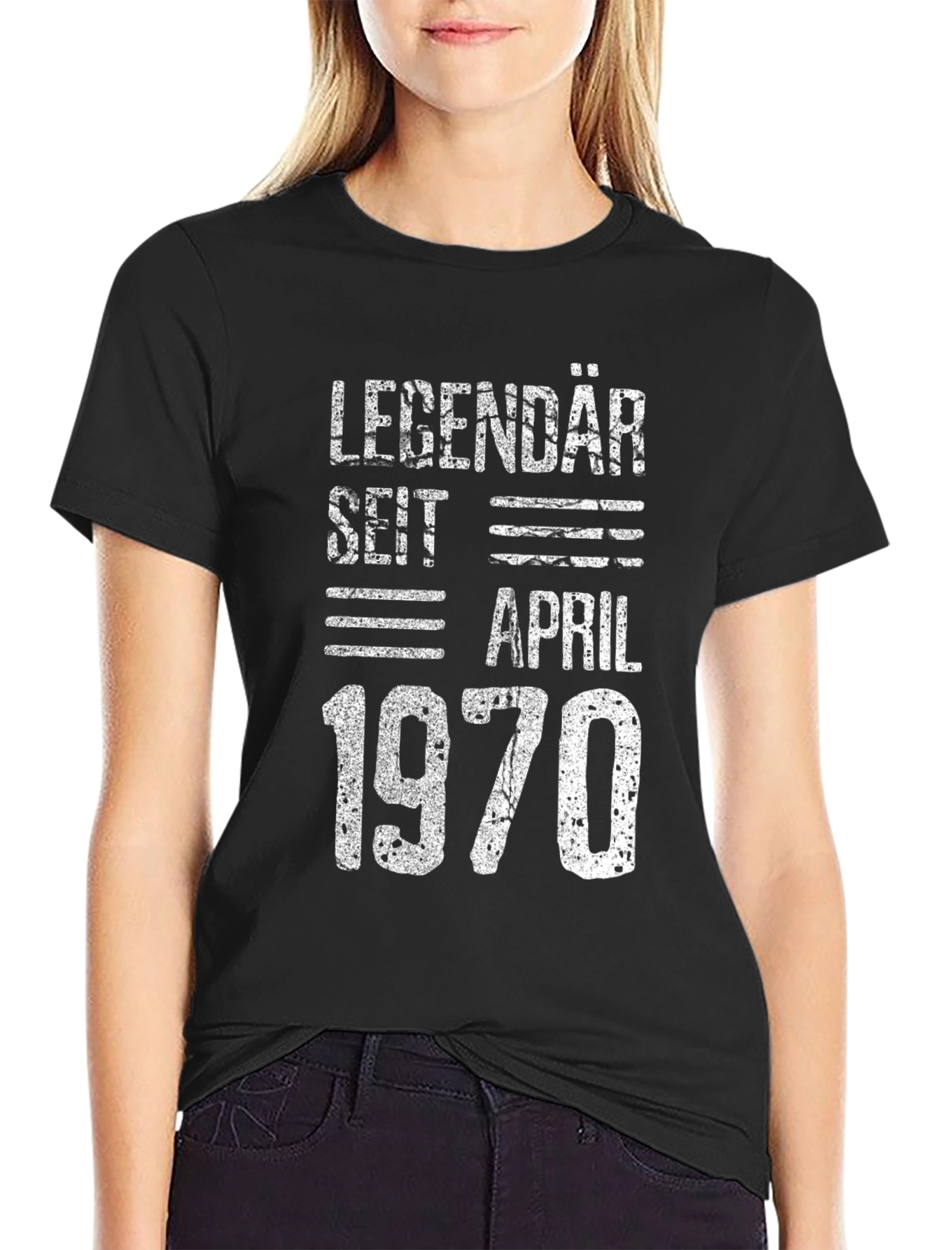 Legendary Since April 1970 Black T-Shirt