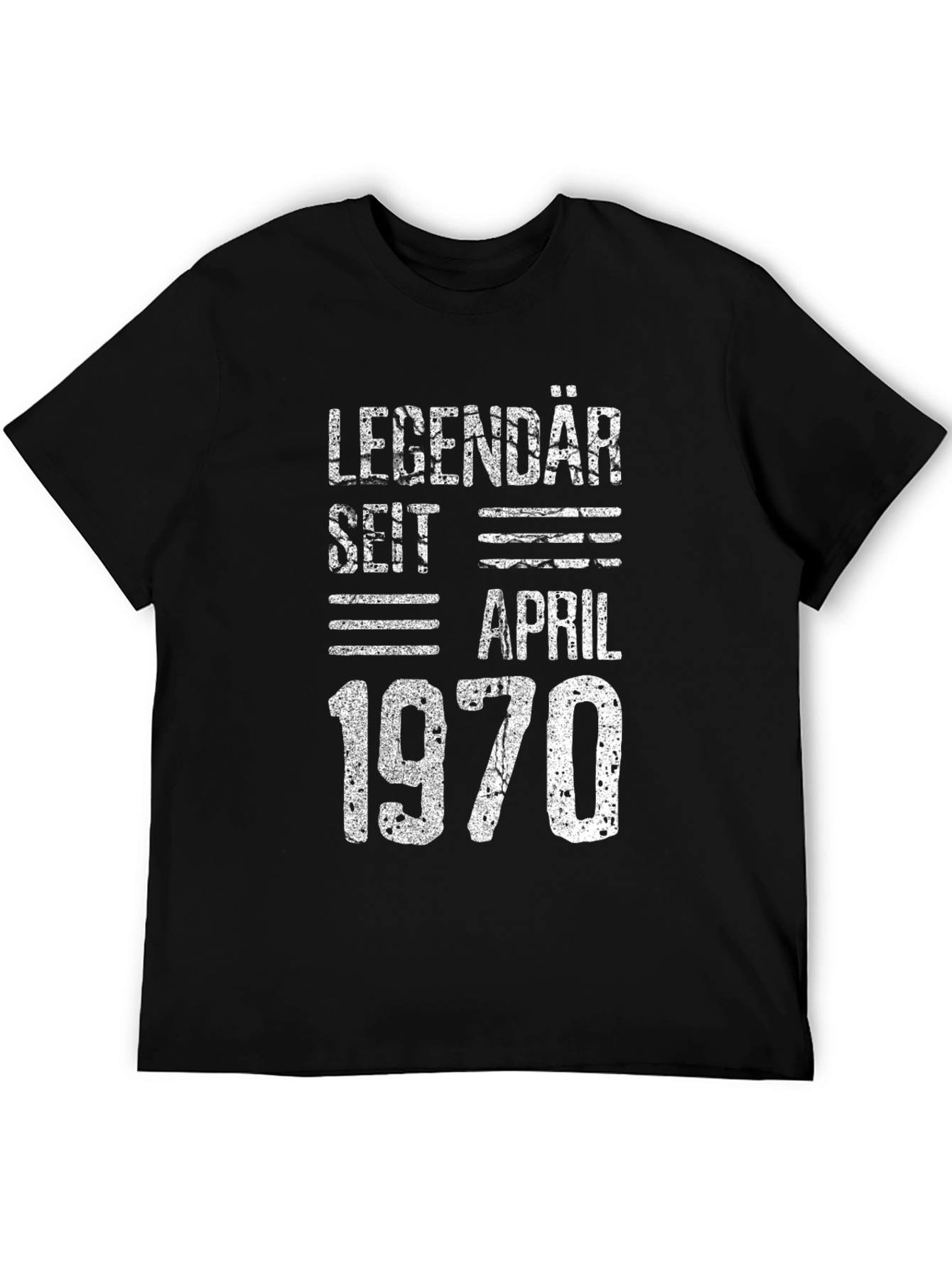 Legendary Since April 1970 Black T-Shirt