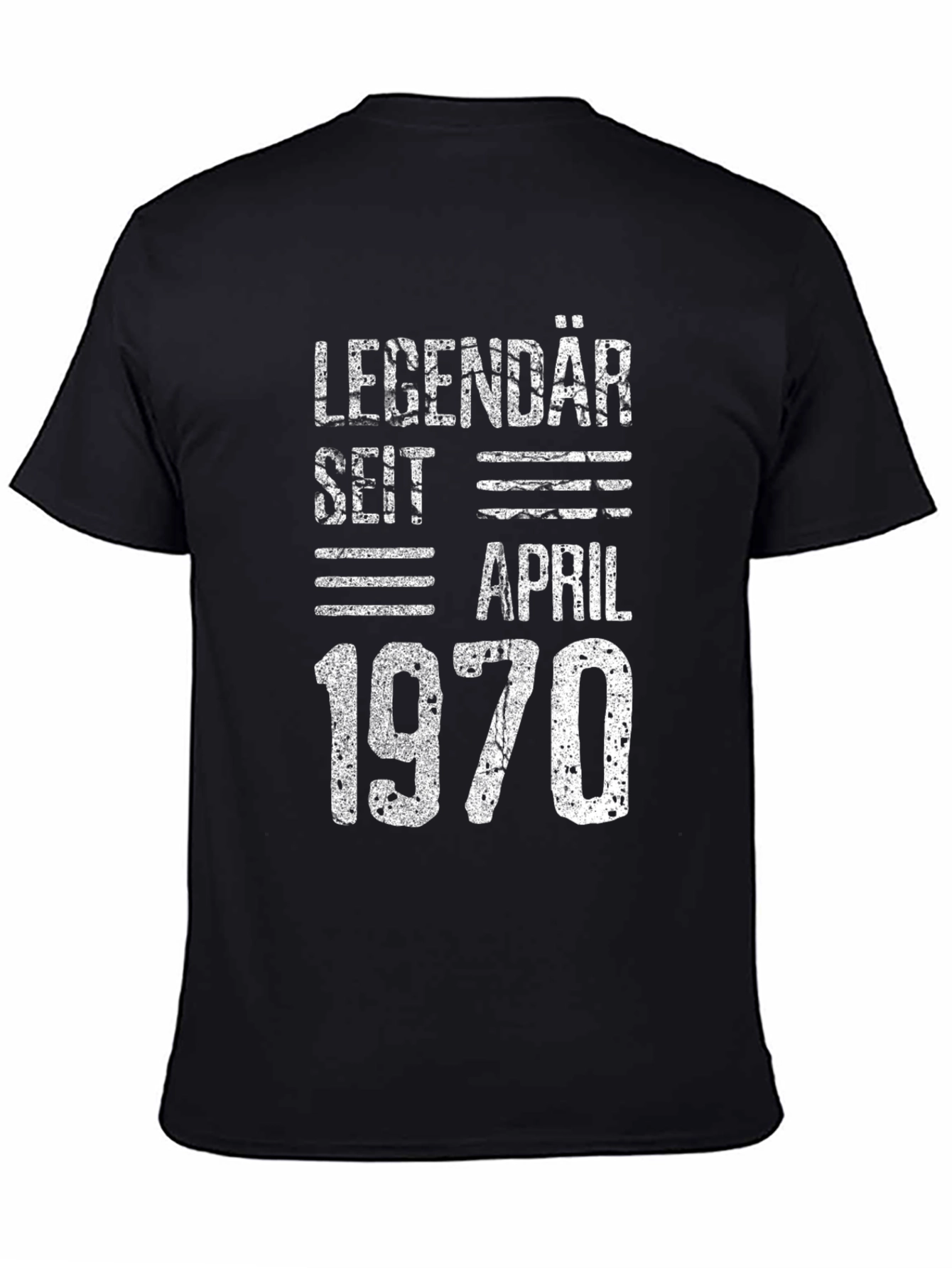 Legendary Since April 1970 Black T-Shirt