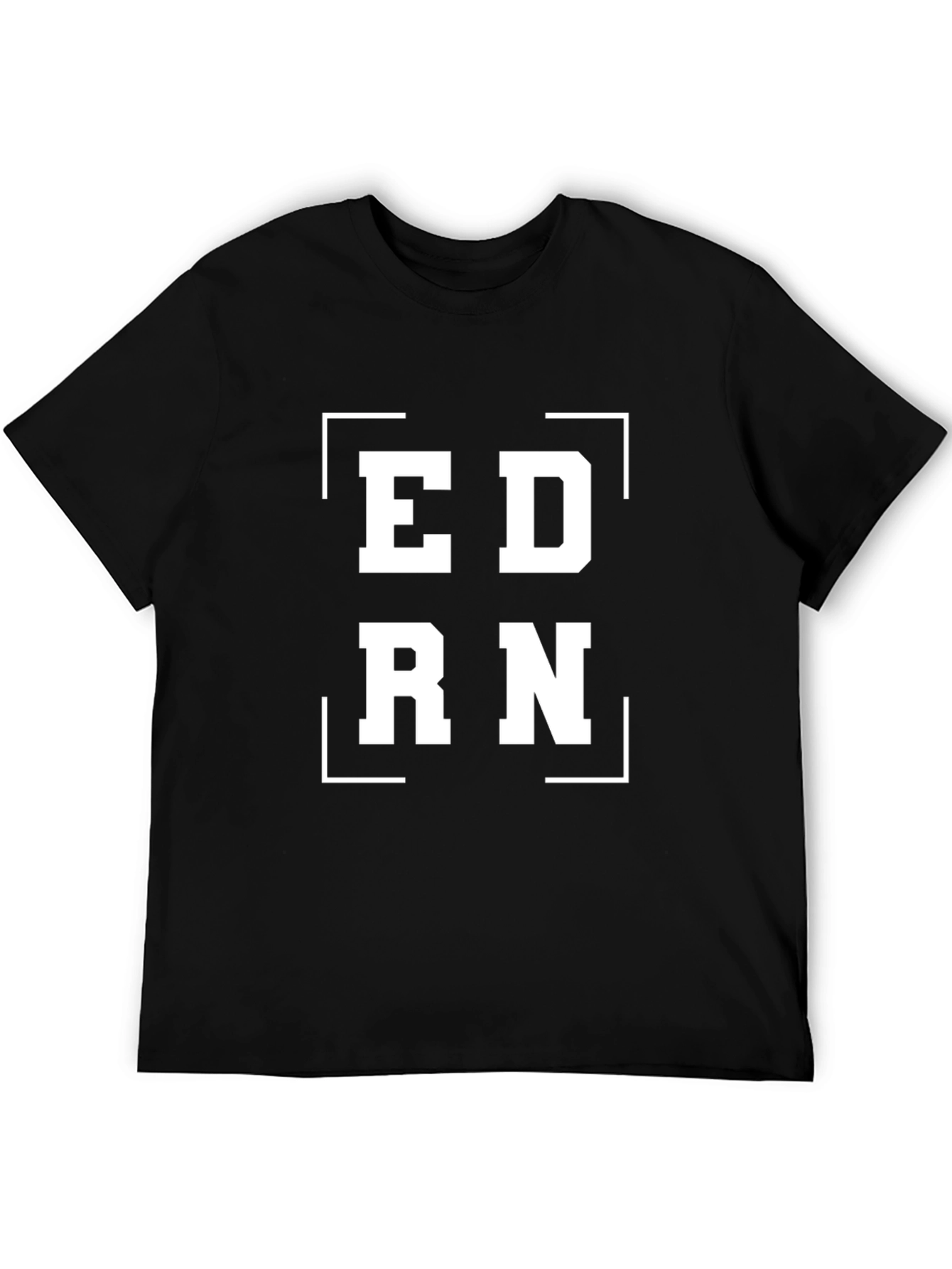 EDRN Bold Graphic T-Shirt - Classic Black Tee