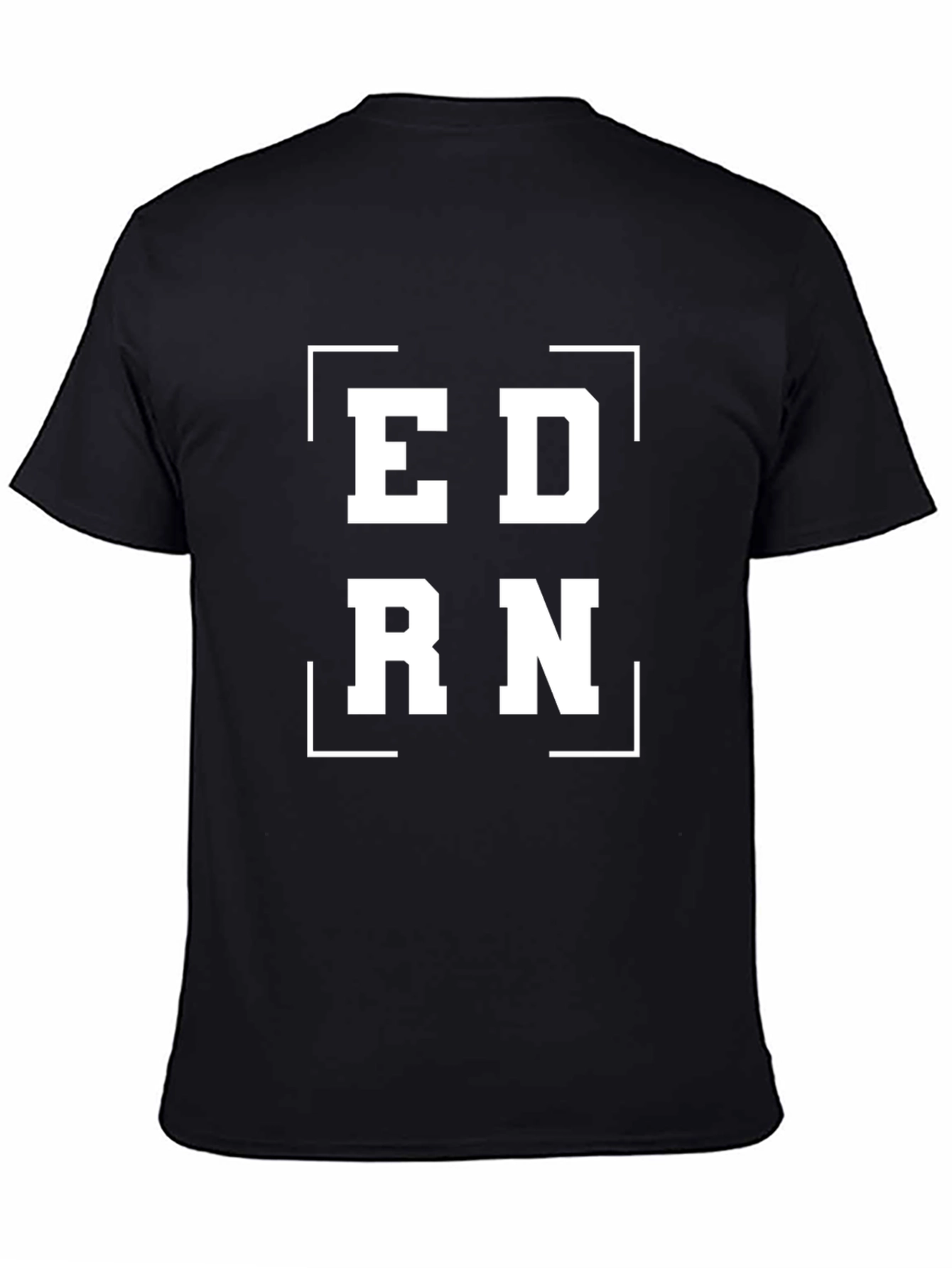 EDRN Bold Graphic T-Shirt - Classic Black Tee