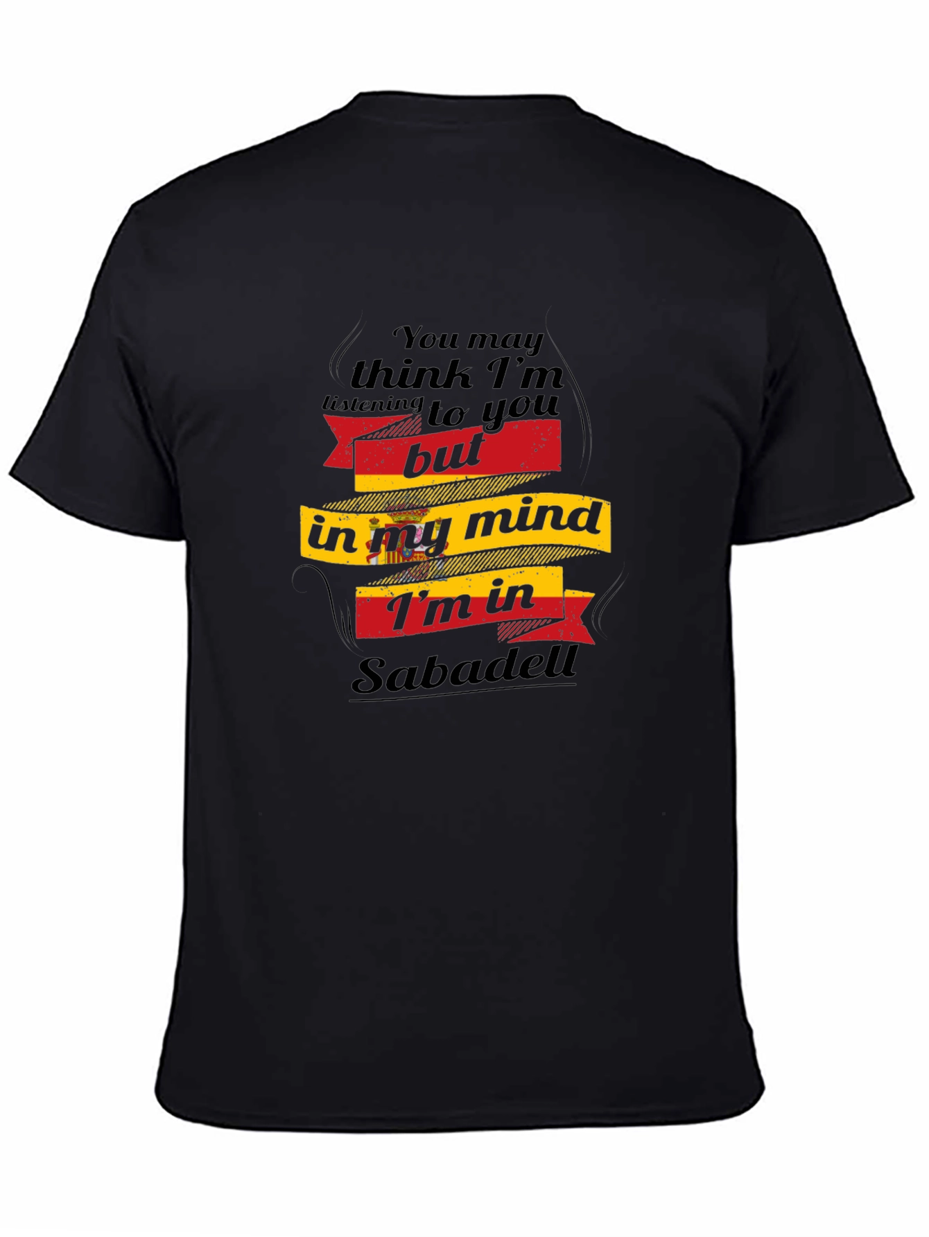 Sabadell Mind T-Shirt - Novelty Graphic Tee