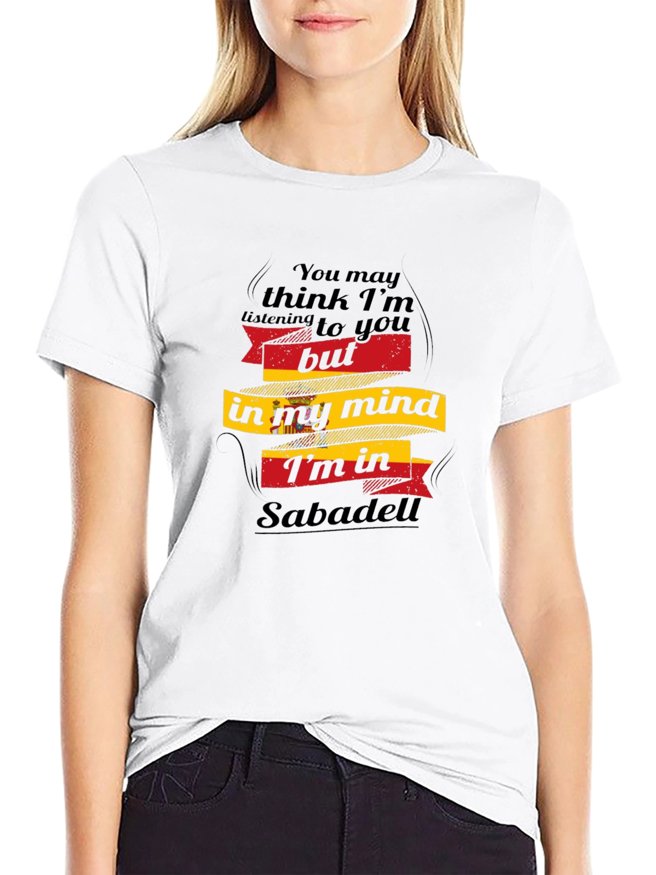 Sabadell Mind T-Shirt - Novelty Graphic Tee