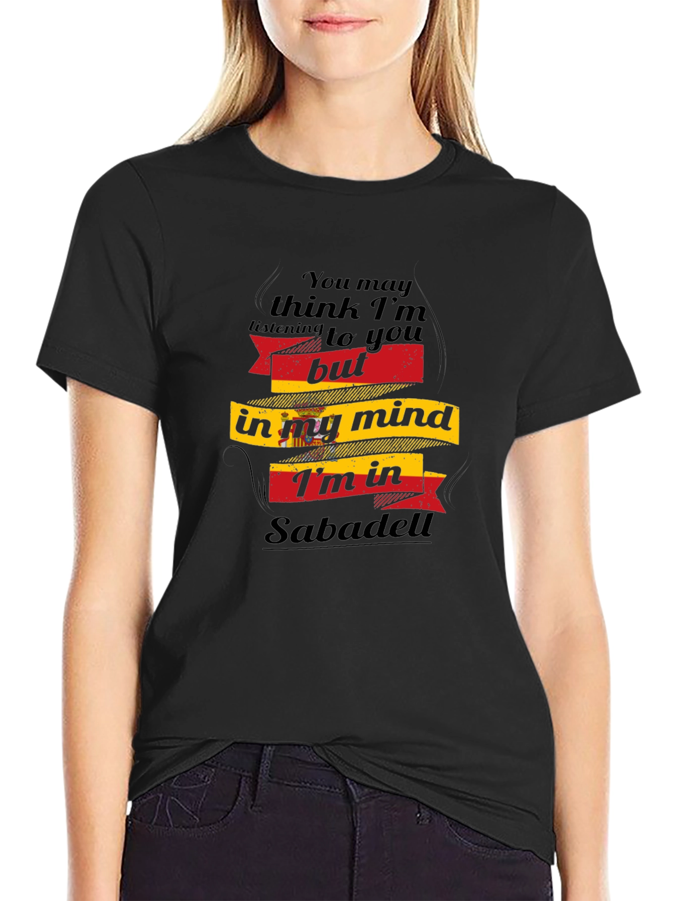 Sabadell Mind T-Shirt - Novelty Graphic Tee