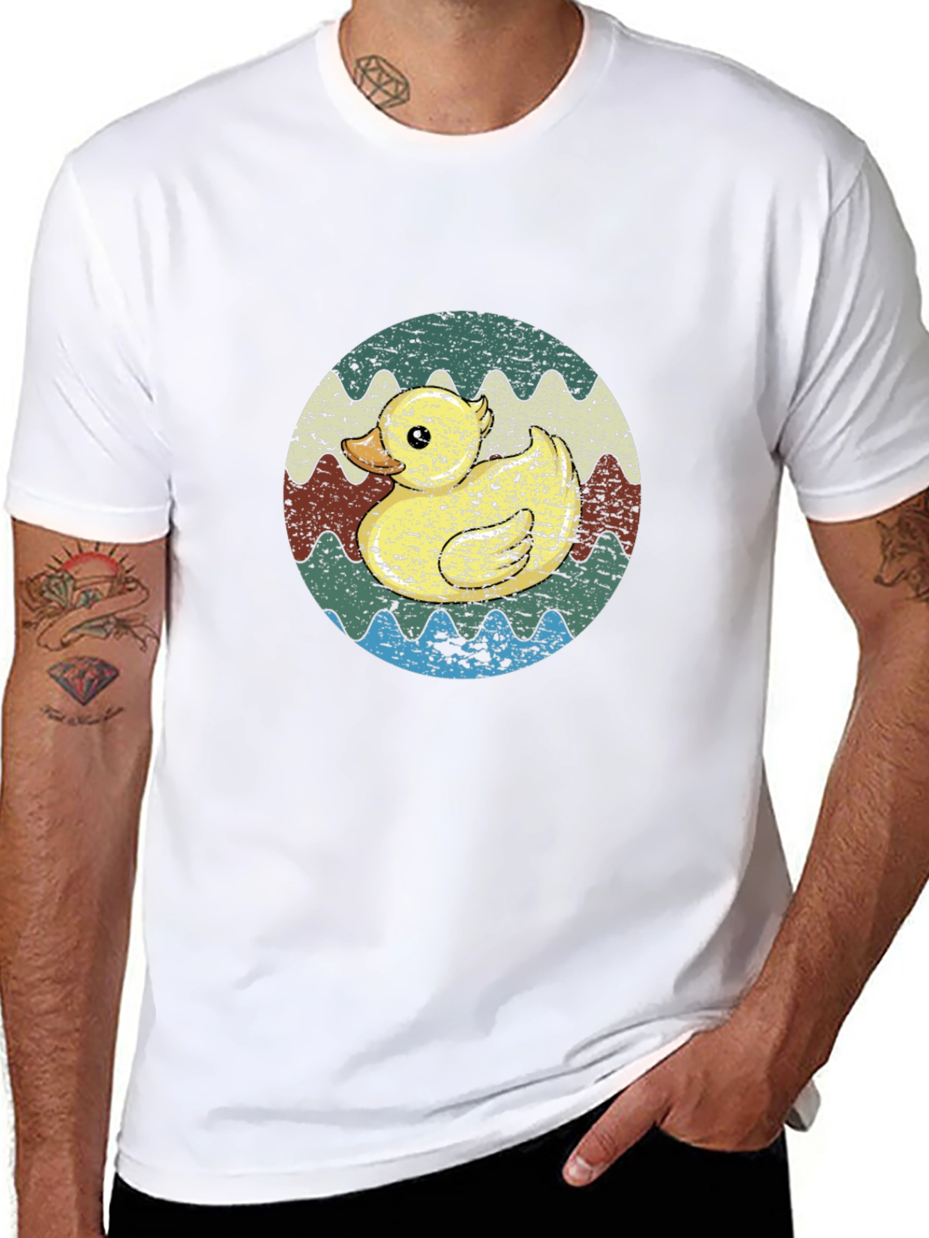 Retro Rubber Duckie Graphic Tee