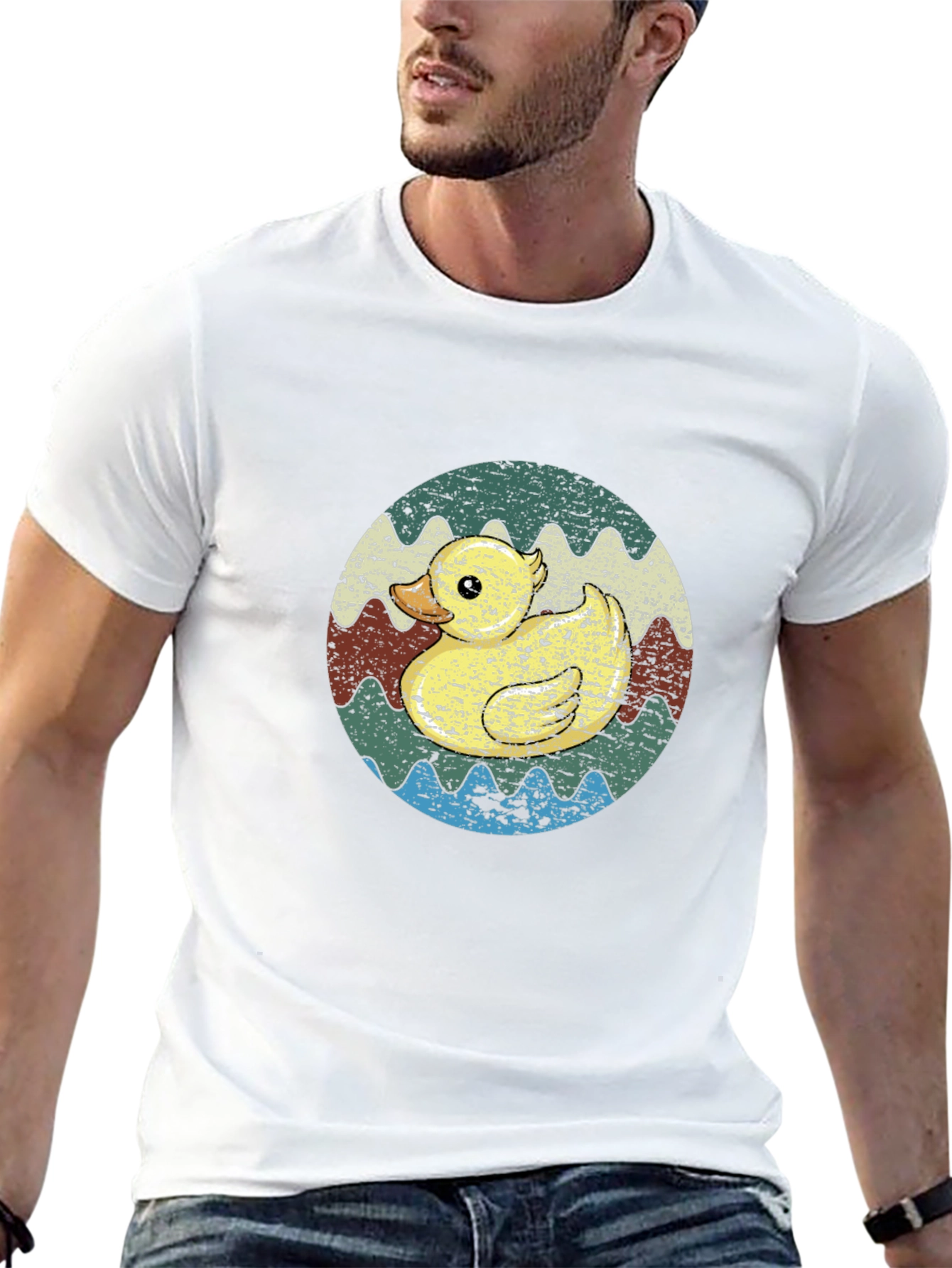 Retro Rubber Duckie Graphic Tee