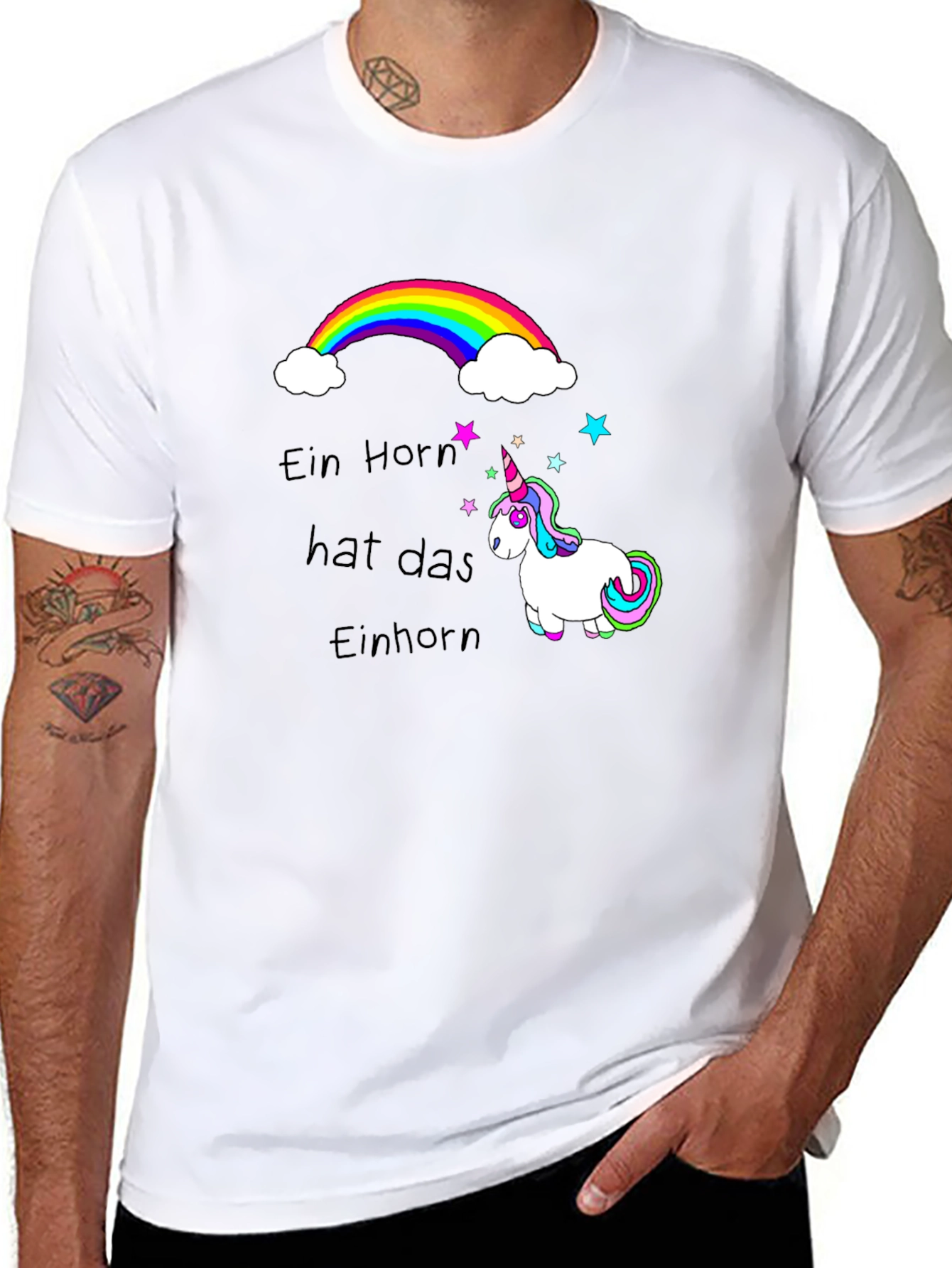 Unicorn Rainbow Graphic Tee