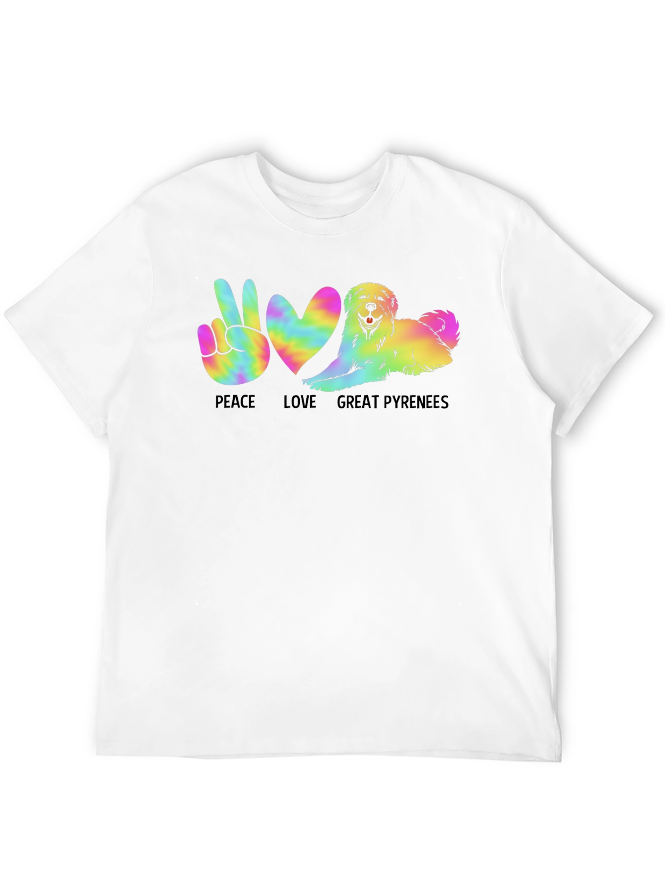 Peace Love Great Pyrenees T-Shirt