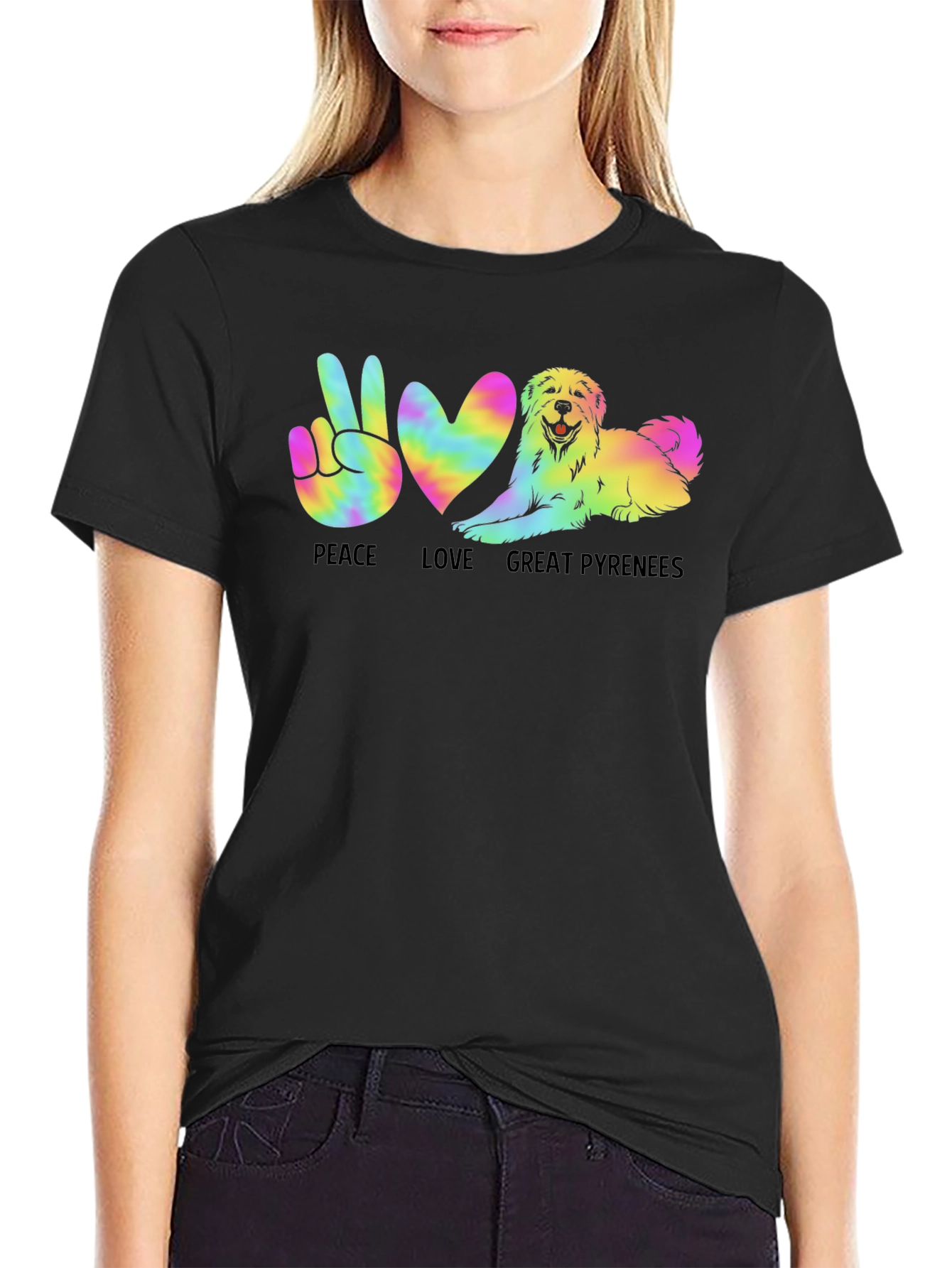 Peace Love Great Pyrenees T-Shirt