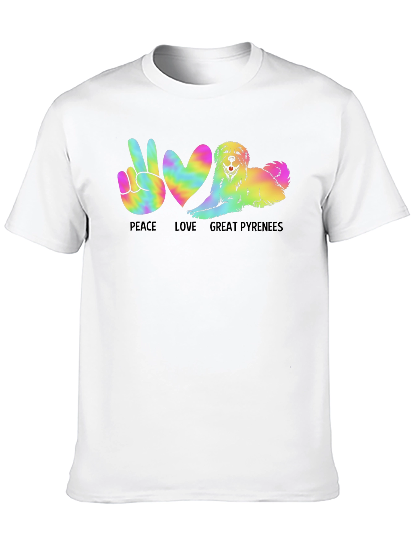 Peace Love Great Pyrenees T-Shirt