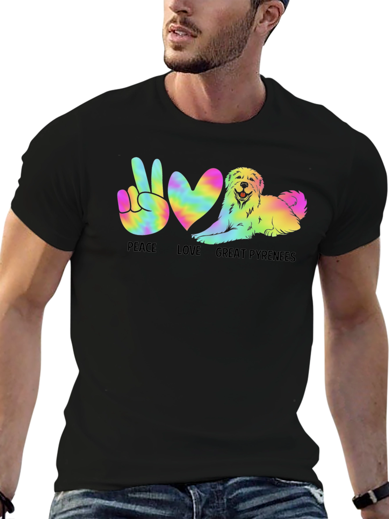 Peace Love Great Pyrenees T-Shirt