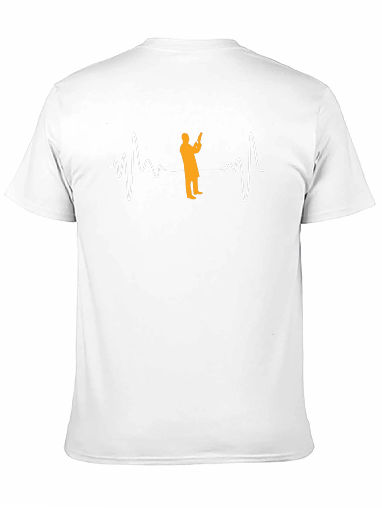 Scientist Heartbeat T-Shirt - Lab Coat Doctor Tee
