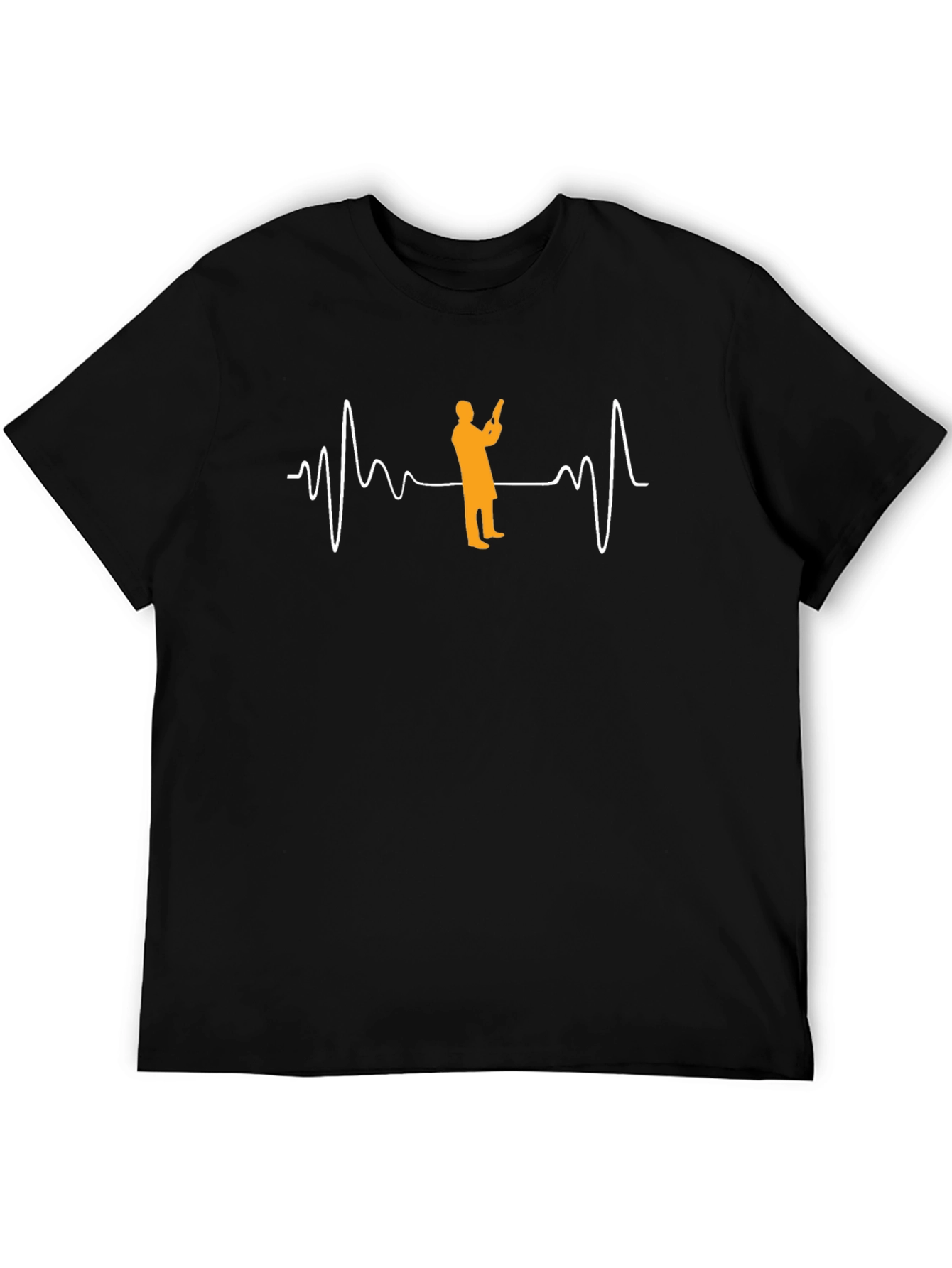 Scientist Heartbeat T-Shirt - Lab Coat Doctor Tee