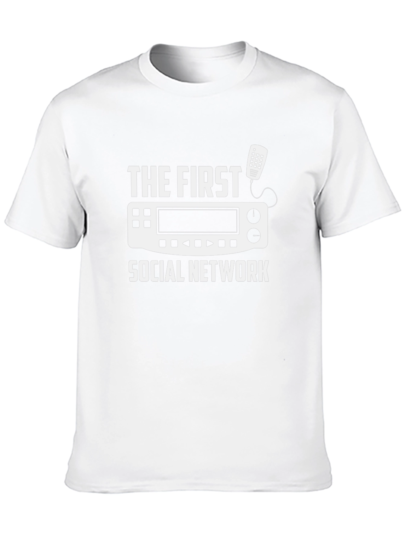The First Social Network Black T-Shirt