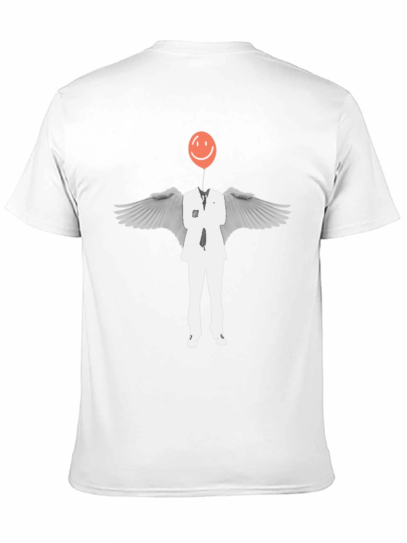 Whimsical Angel Balloon Head T-Shirt