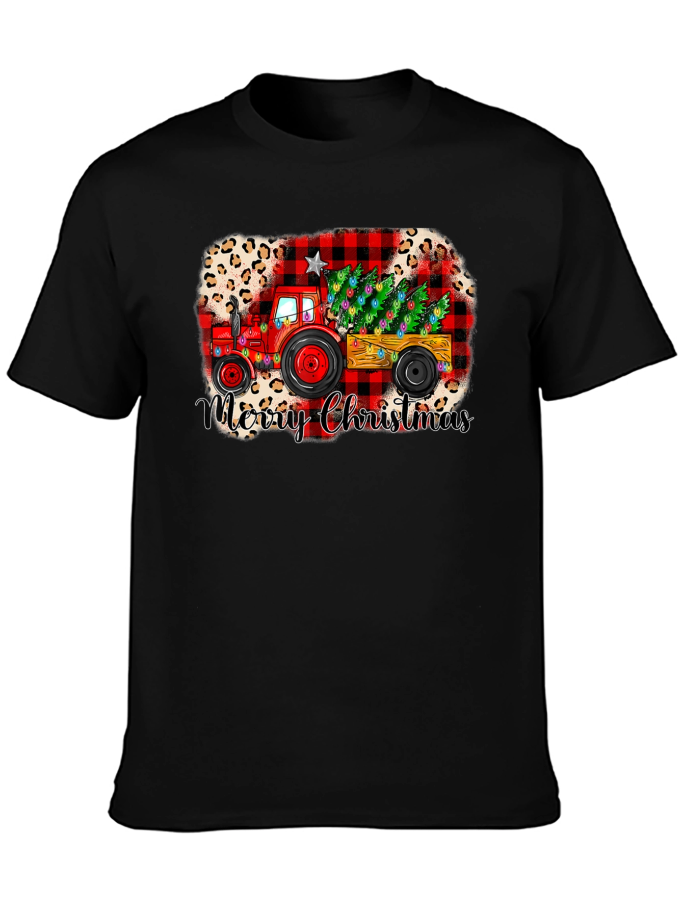 Merry Christmas Tractor Tee
