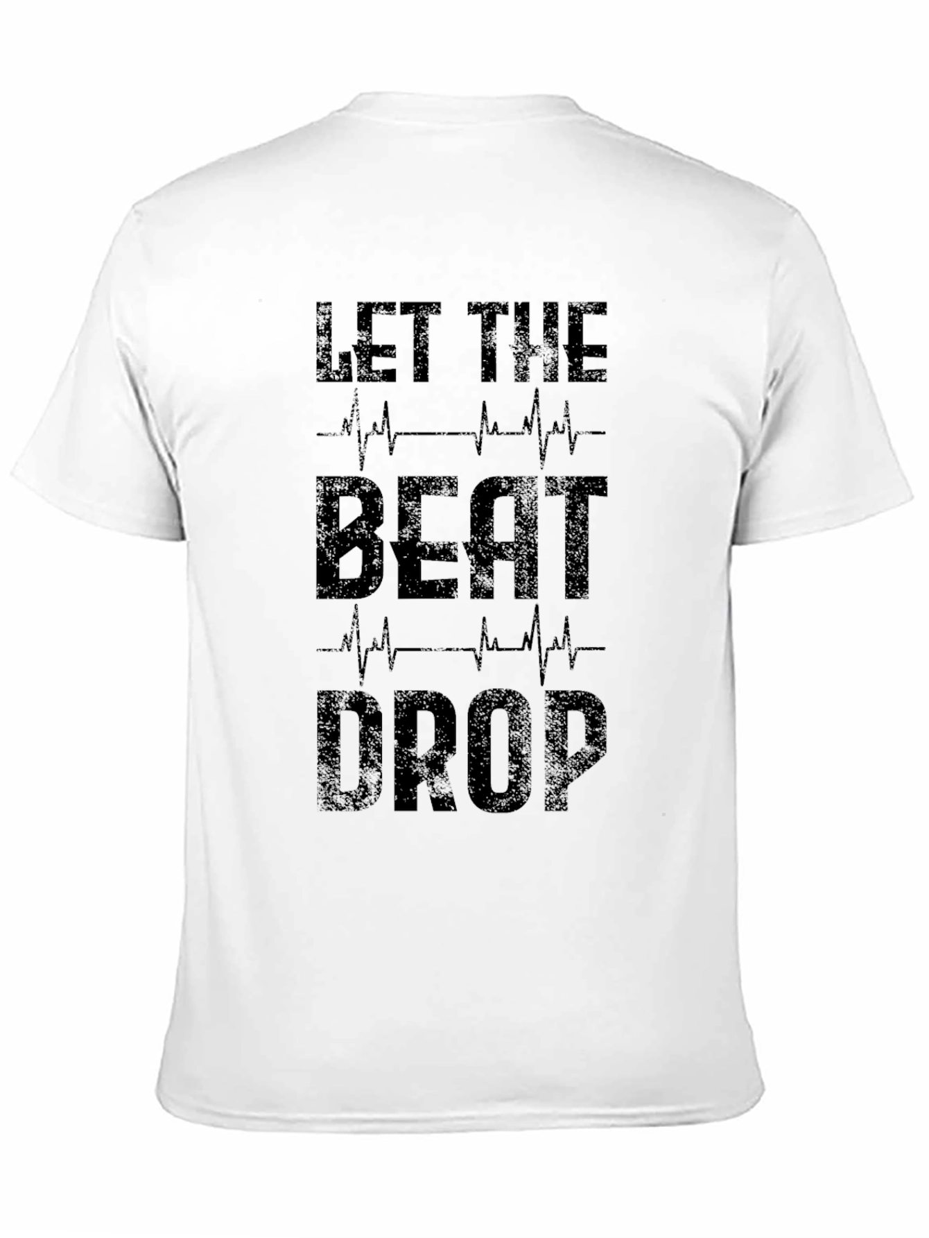 Let the Beat Drop Black Graphic Tee