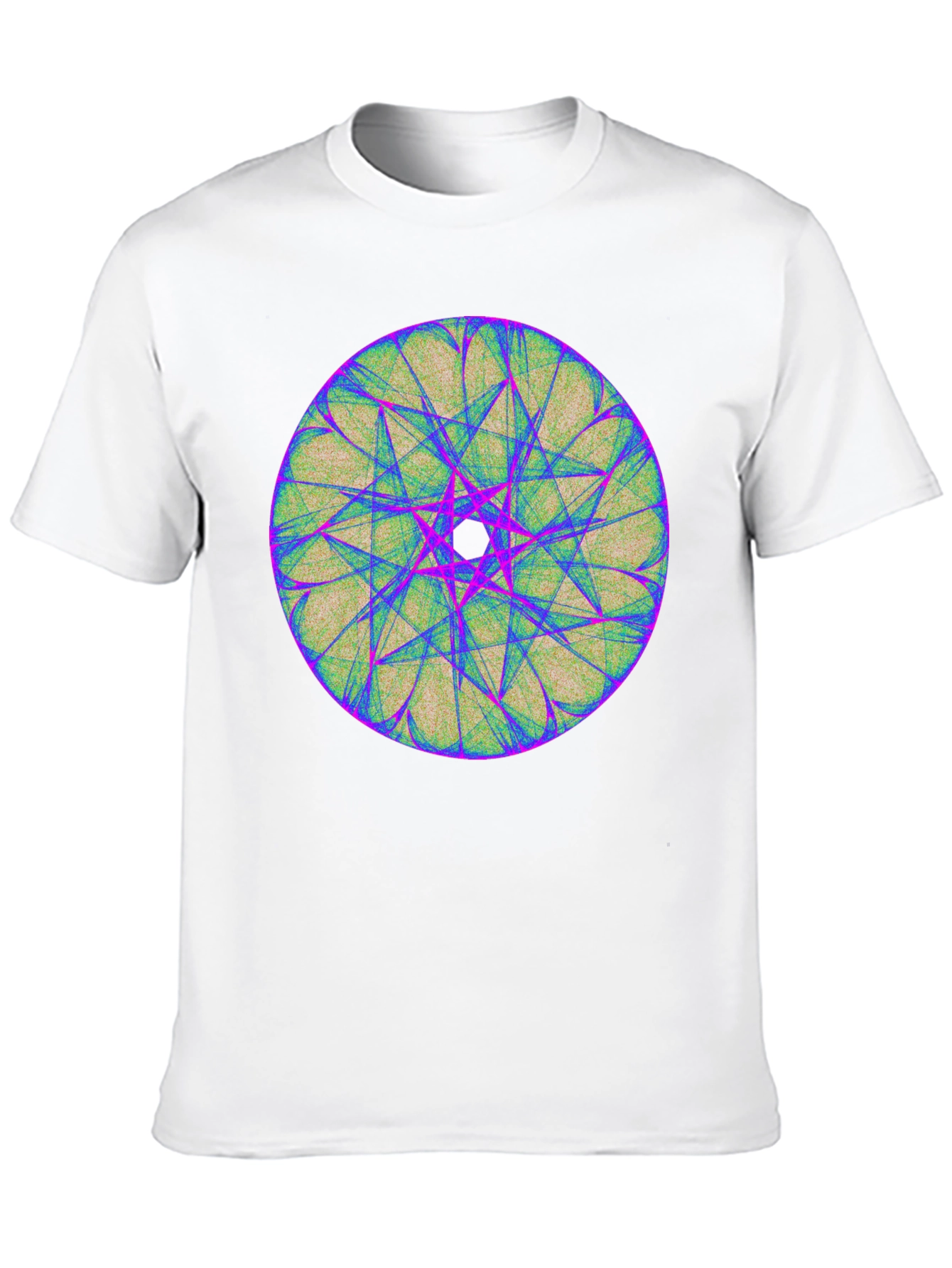 Abstract Mandala Graphic Tee