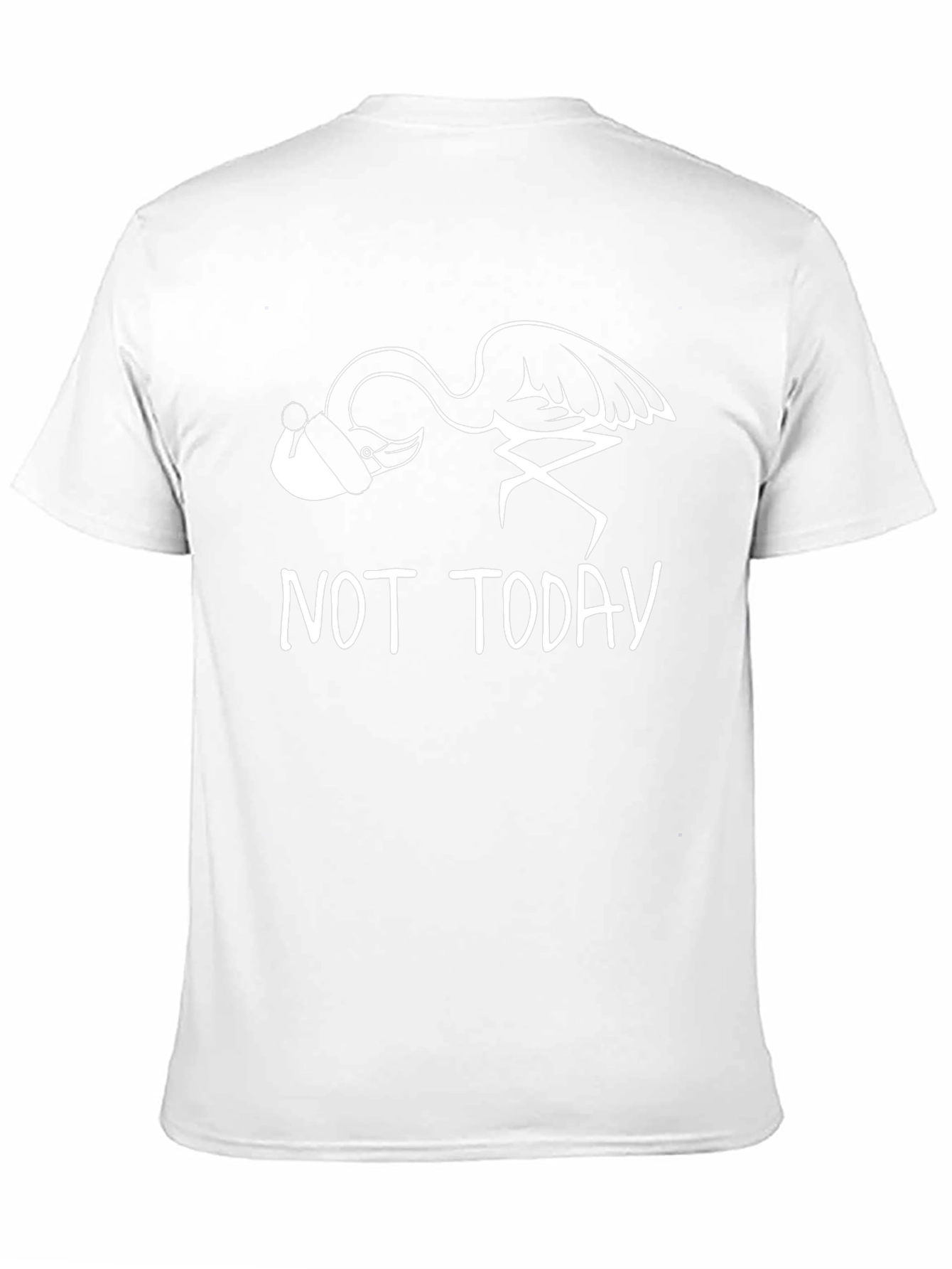 Not Today Flamingo Graphic Tee