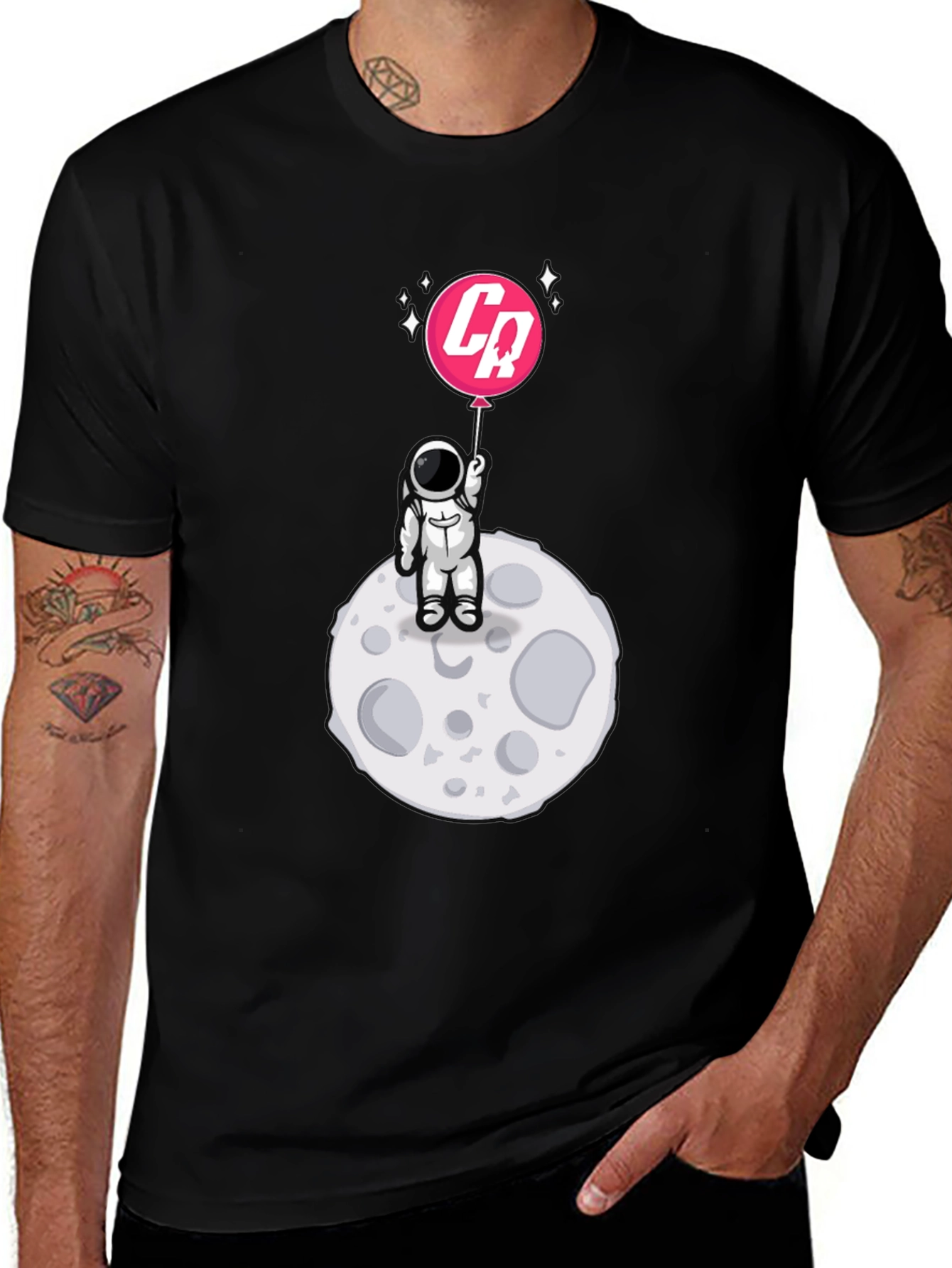Astronaut on Moon T-Shirt