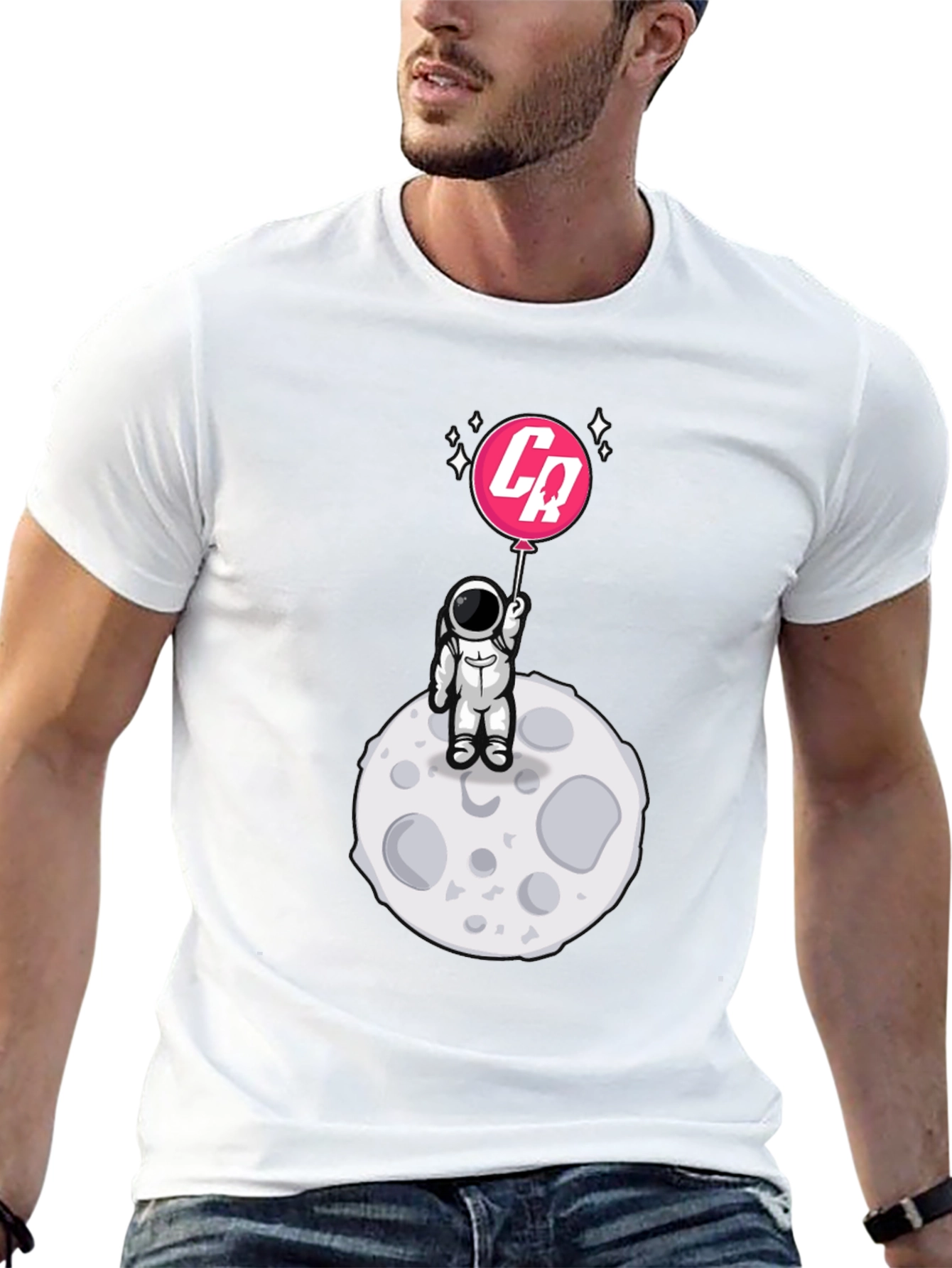 Astronaut on Moon T-Shirt