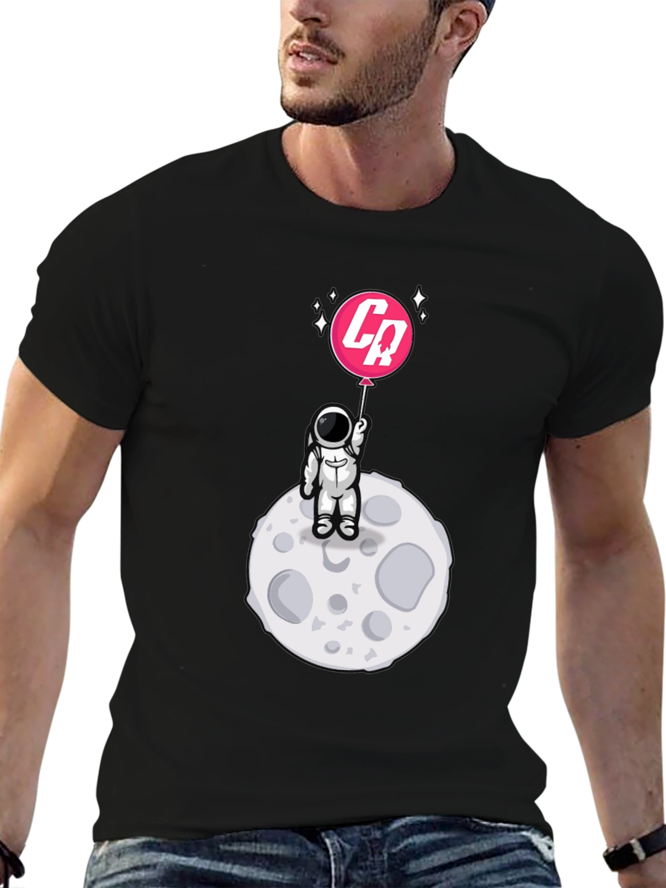 Astronaut on Moon T-Shirt