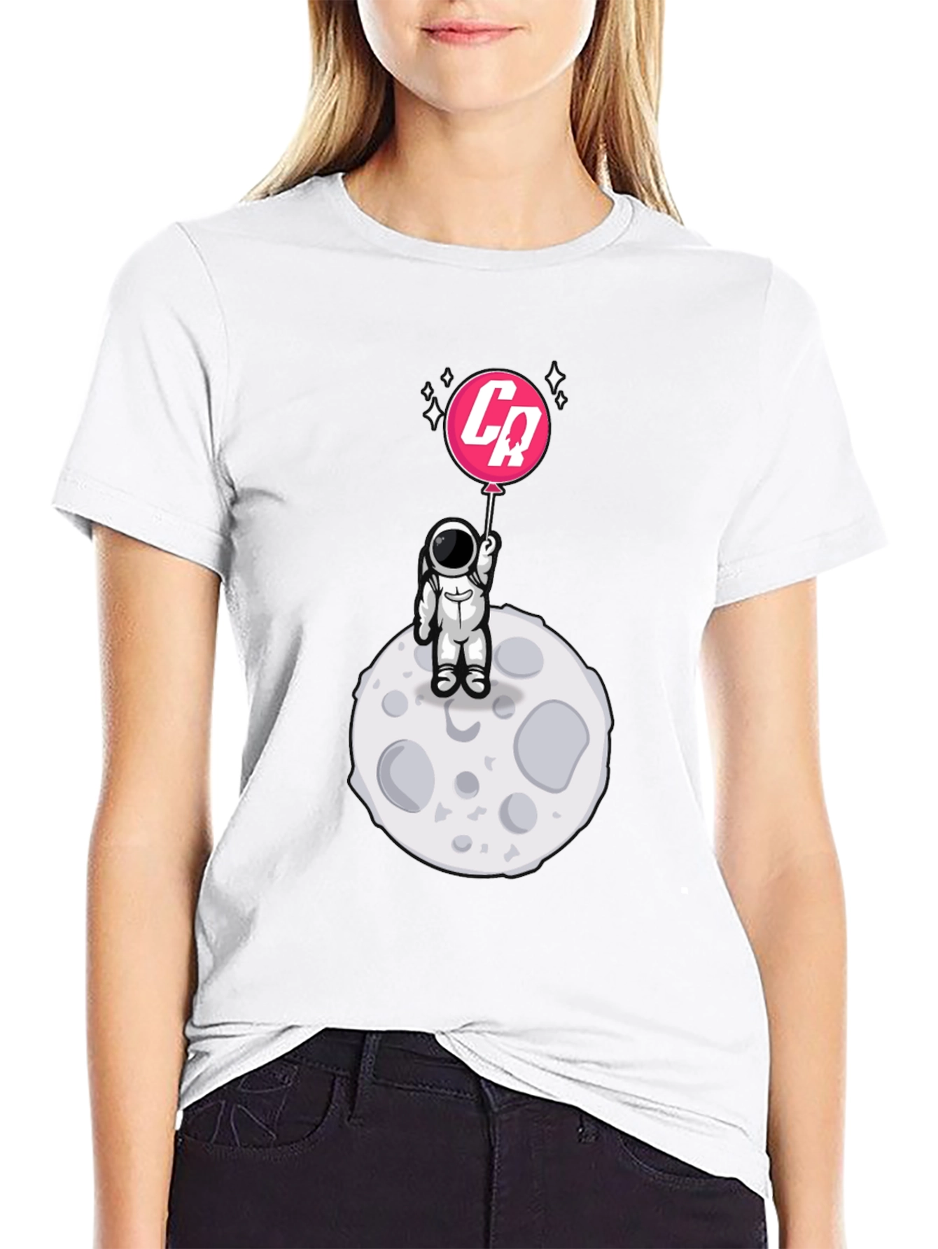 Astronaut on Moon T-Shirt