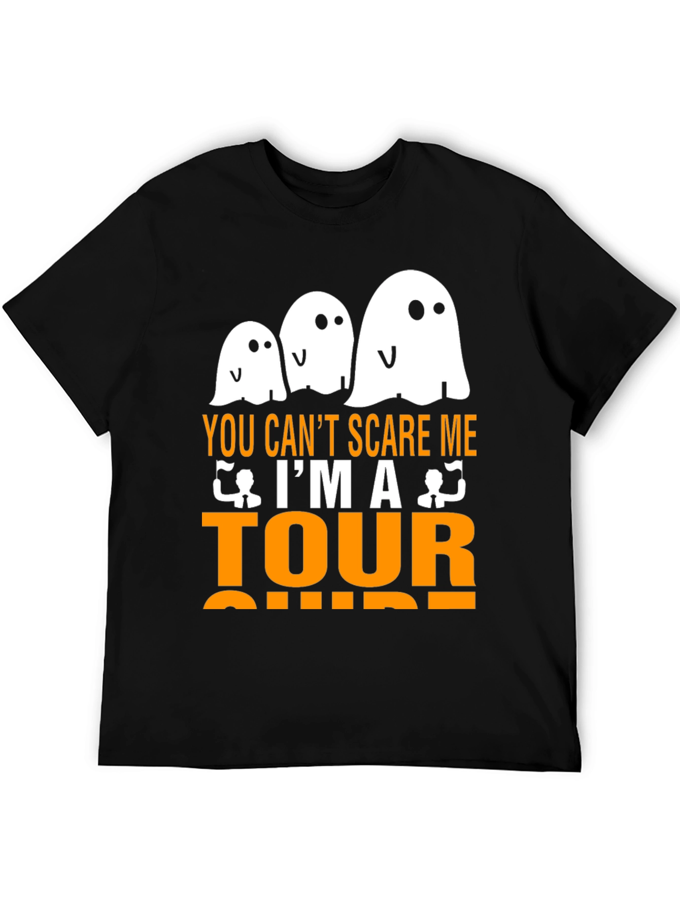 Funny Halloween Tour Guide Ghost T-Shirt
