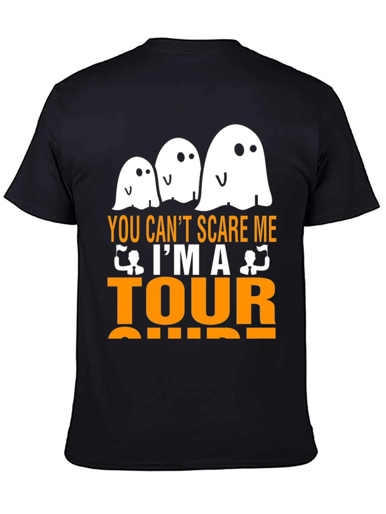 Funny Halloween Tour Guide Ghost T-Shirt
