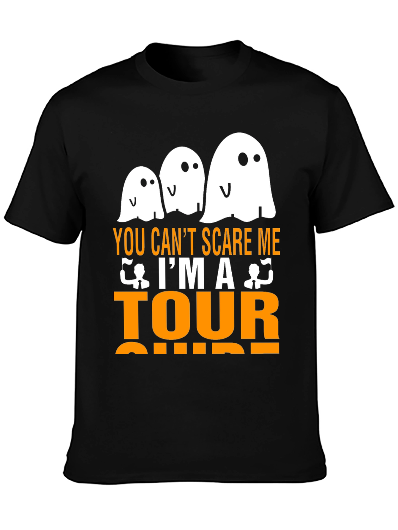 Funny Halloween Tour Guide Ghost T-Shirt