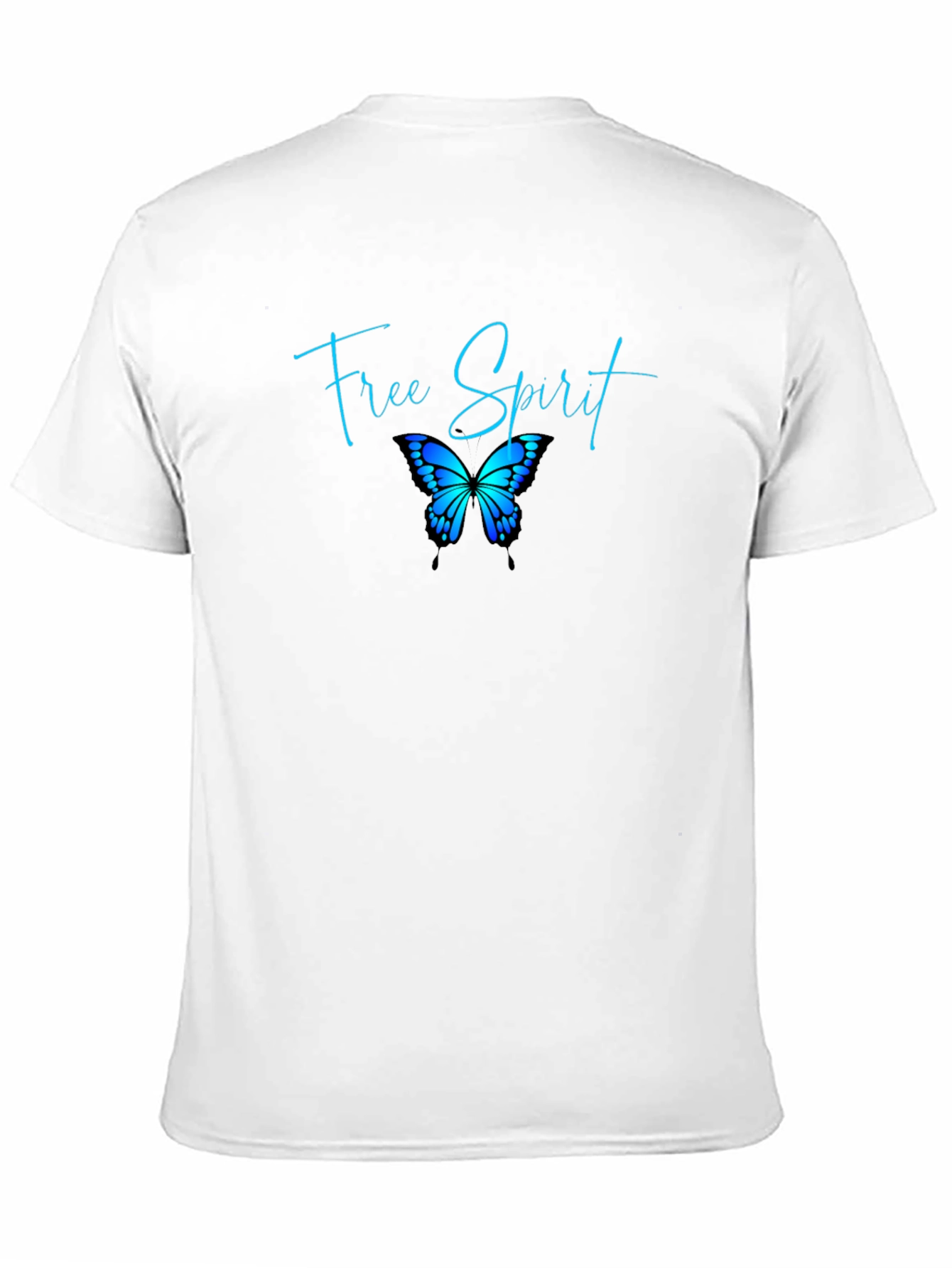 Free Spirit Butterfly Graphic T-Shirt