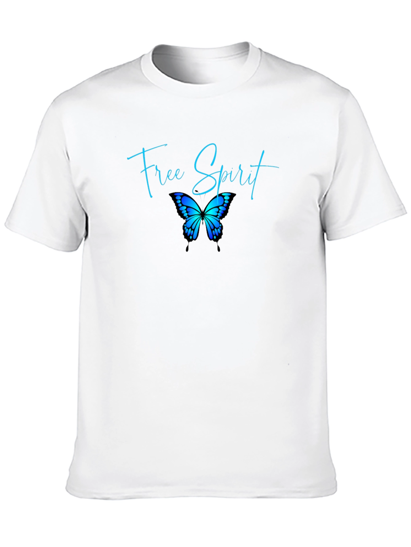 Free Spirit Butterfly Graphic T-Shirt