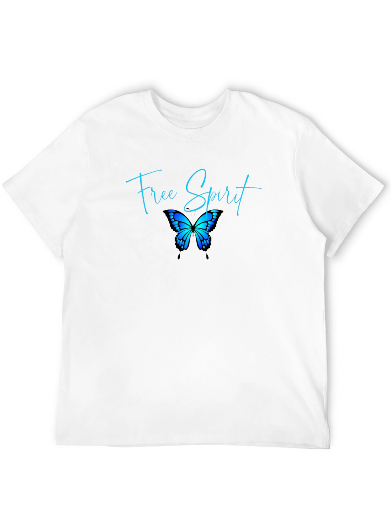 Free Spirit Butterfly Graphic T-Shirt