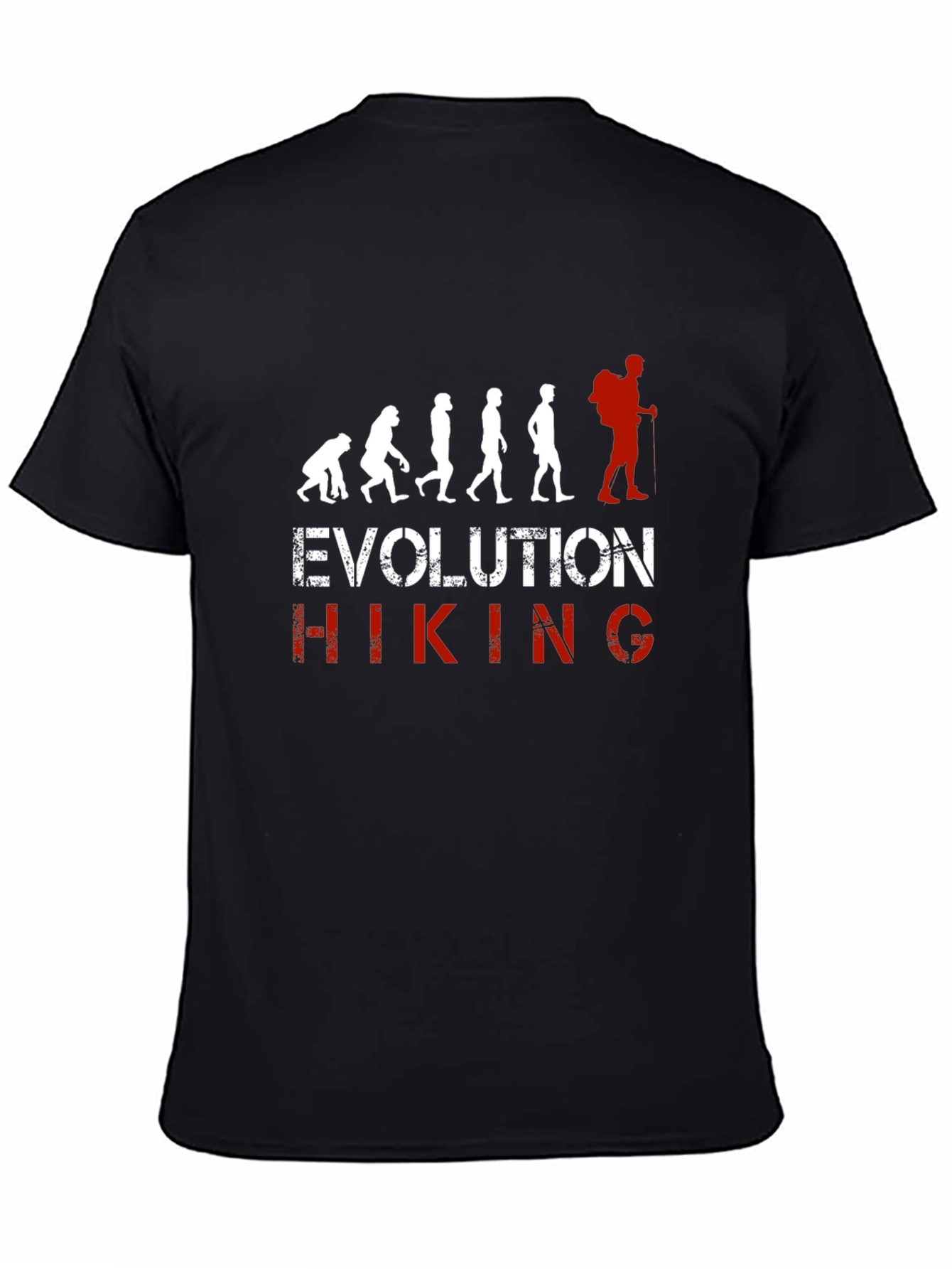 Evolution of Hiking Graphic T-Shirt