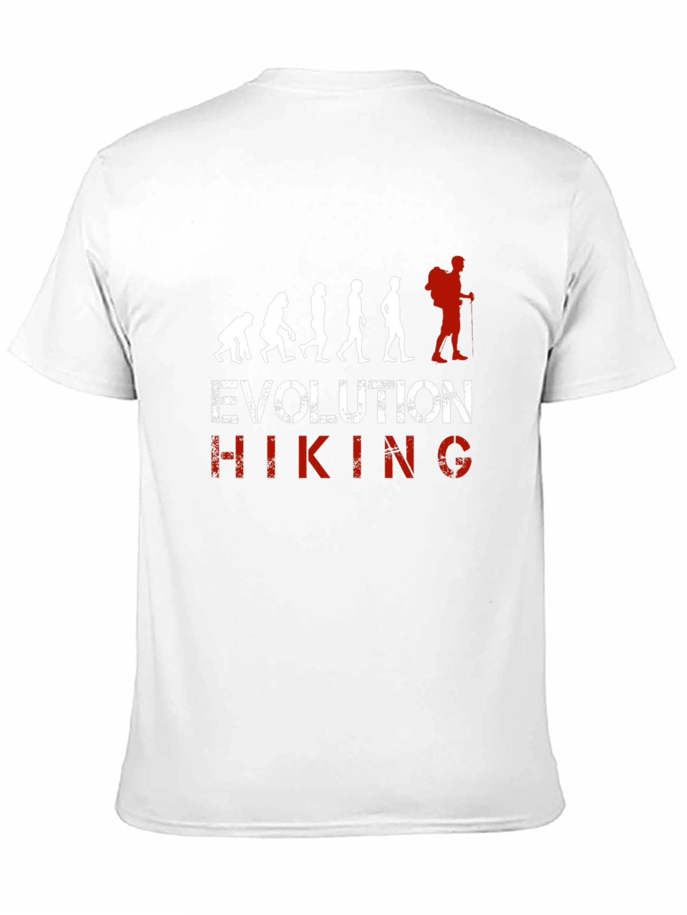 Evolution of Hiking Graphic T-Shirt