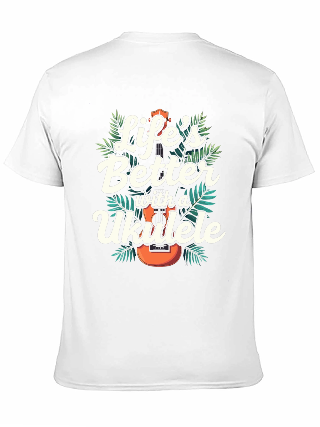 Lifes Better with a Ukulele Graphic T-Shirt