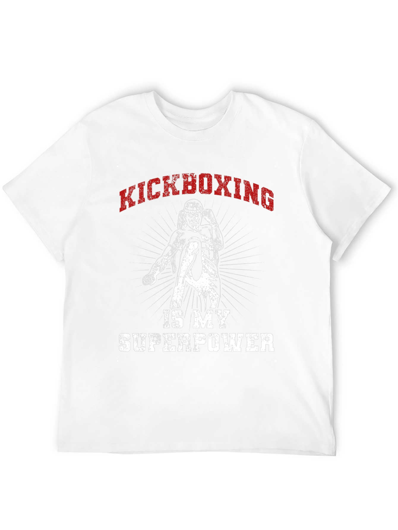 Kickboxing Superpower Graphic T-Shirt