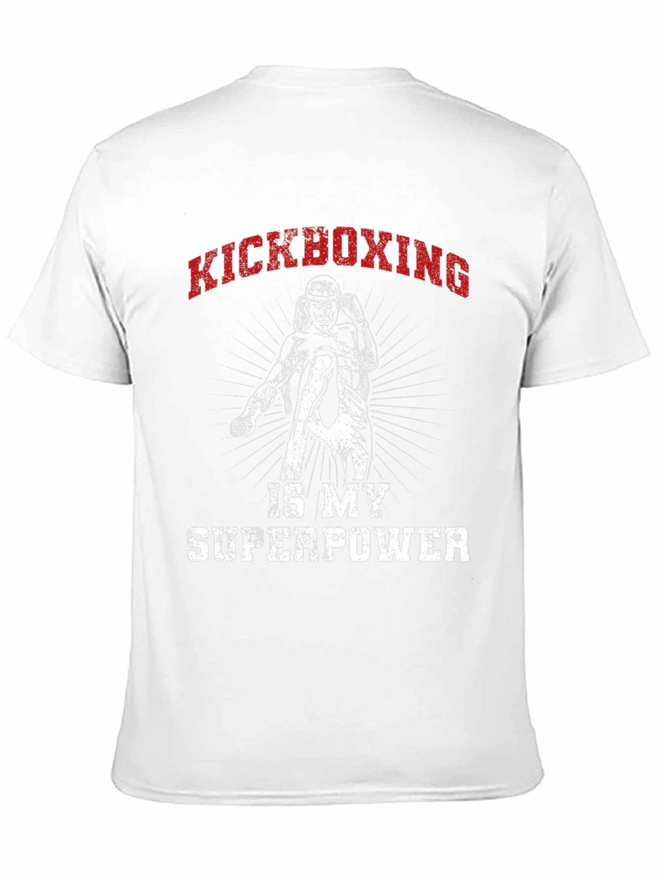 Kickboxing Superpower Graphic T-Shirt