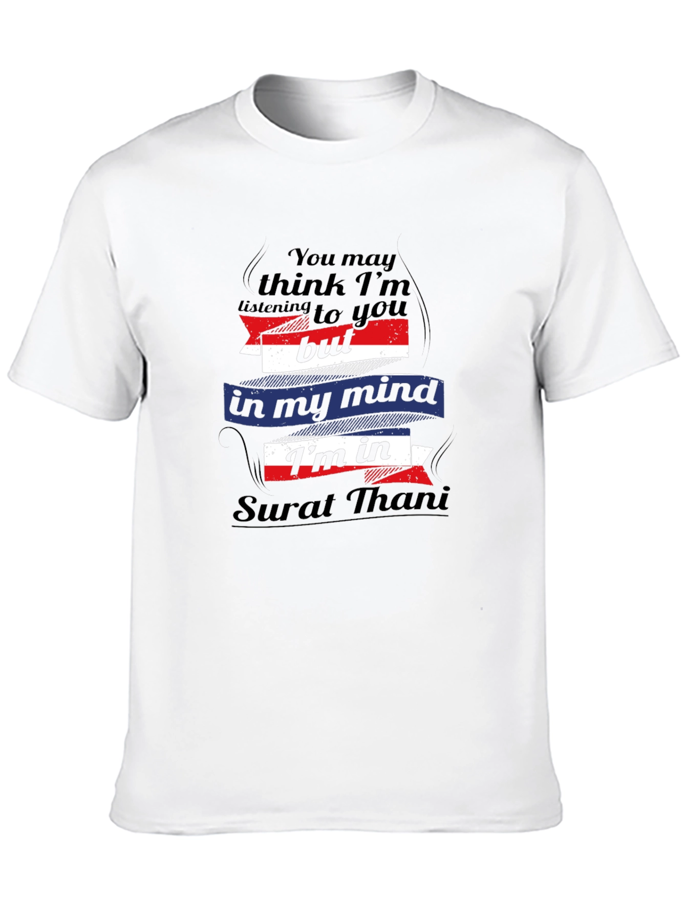 Surat Thani Mind T-Shirt - Funny Travel Tee