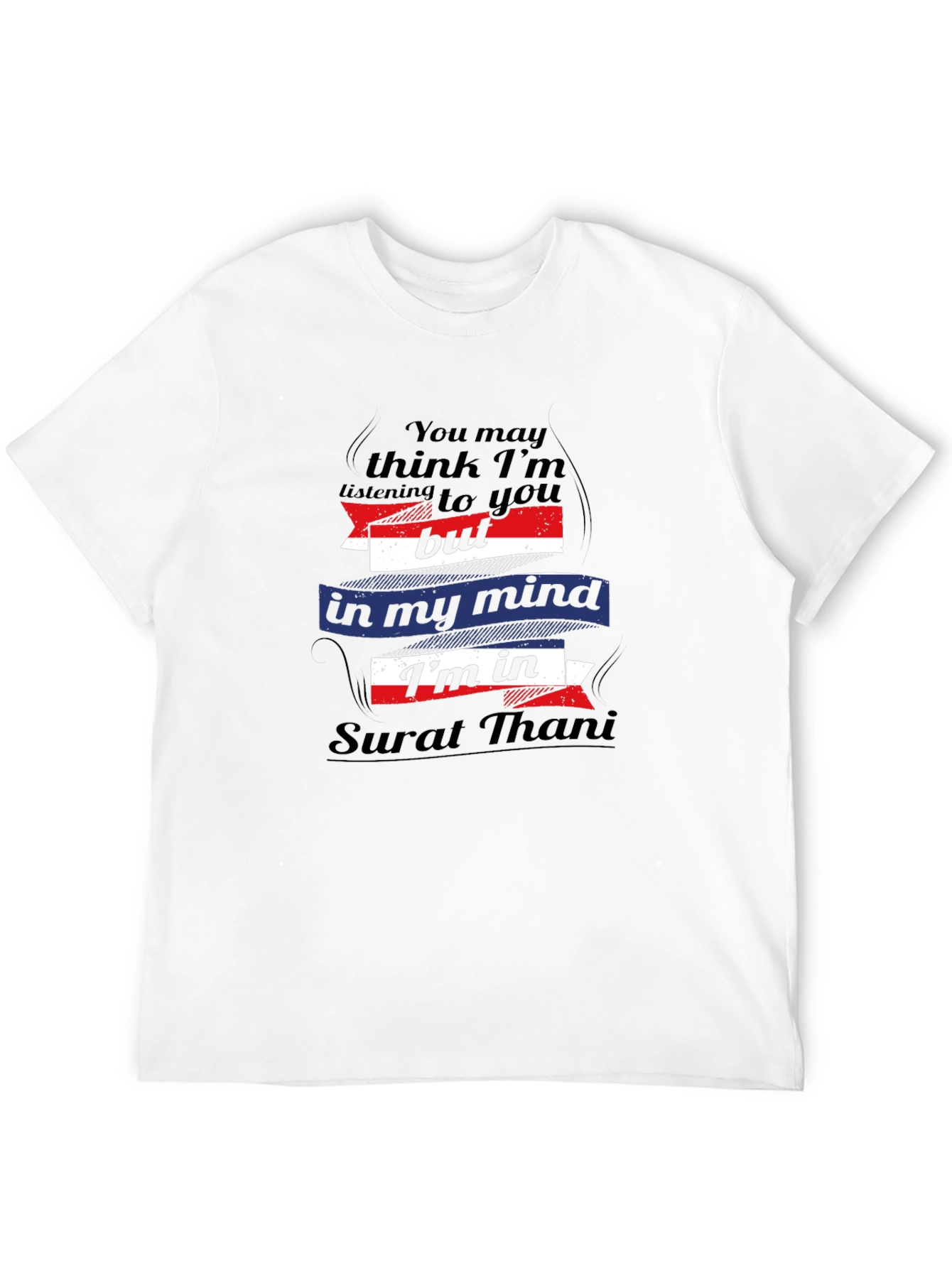 Surat Thani Mind T-Shirt - Funny Travel Tee