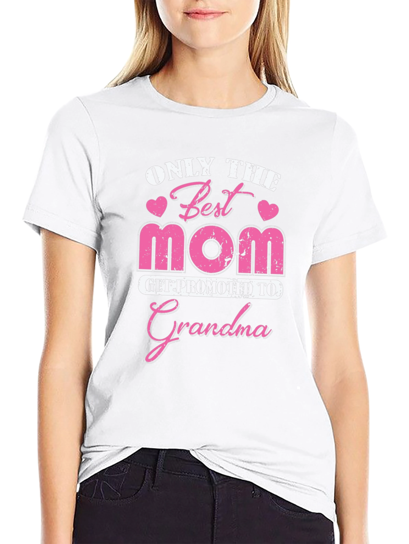 Only the Best Mom Get Promoted to Grandma T-Shirt